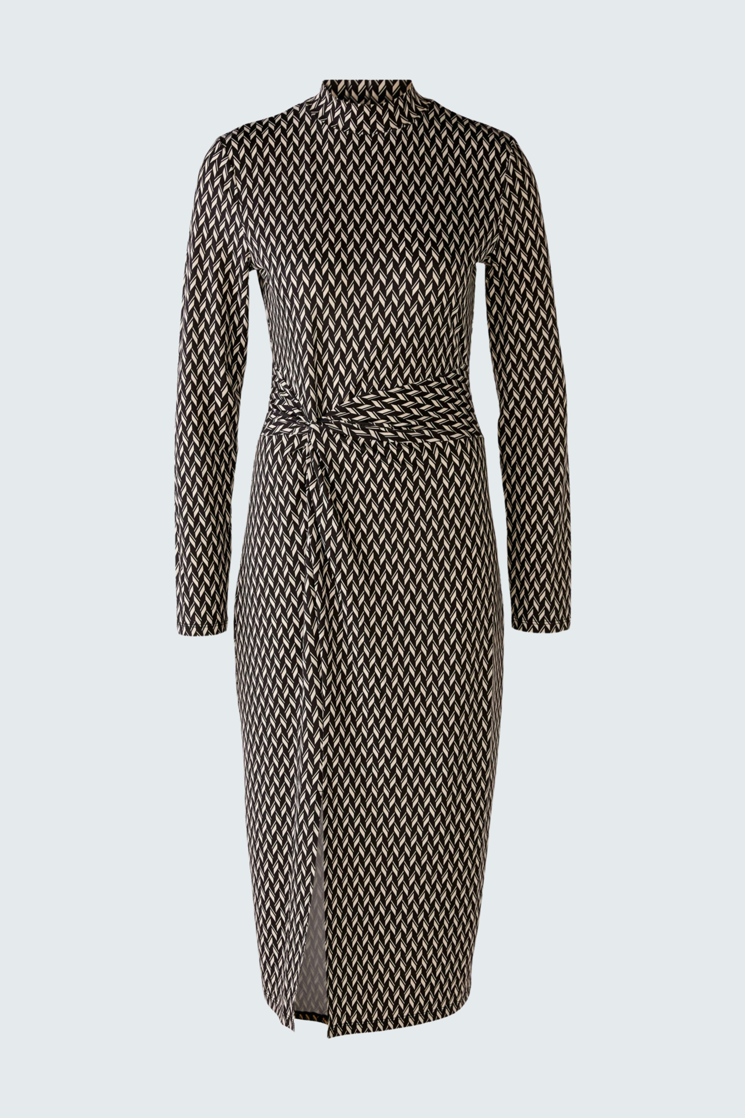 Bild 6 von Midikleid - black offwhite in black offwhite | Oui