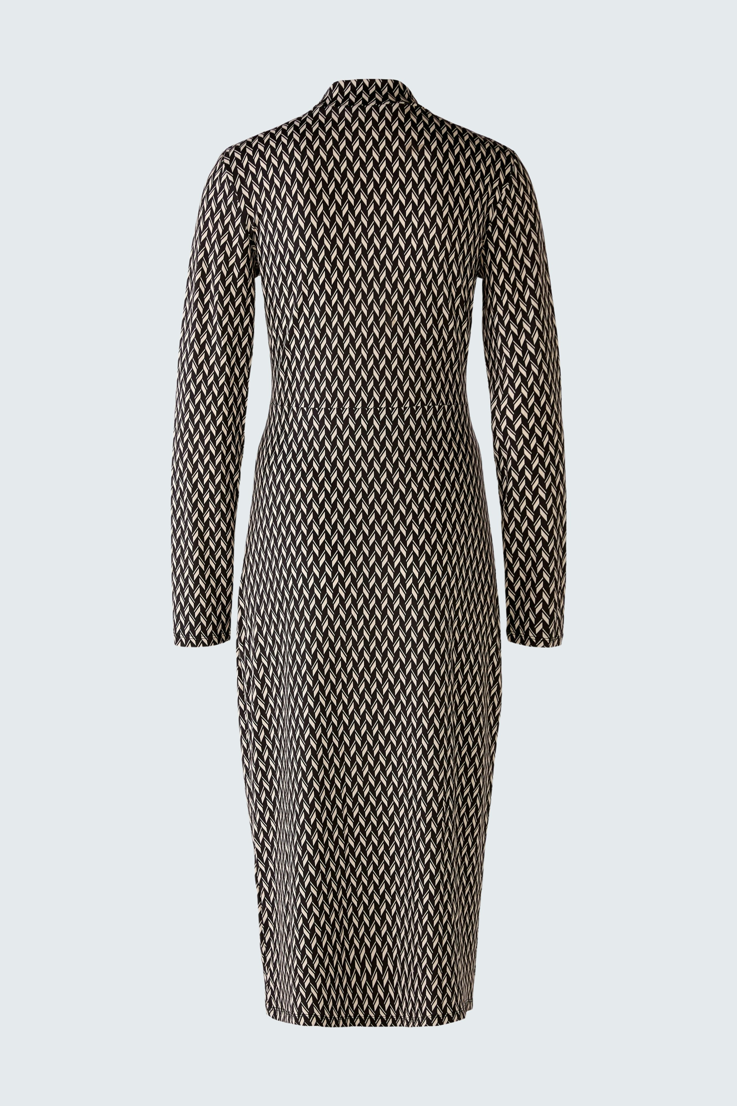 Bild 7 von Midikleid - black offwhite in black offwhite | Oui