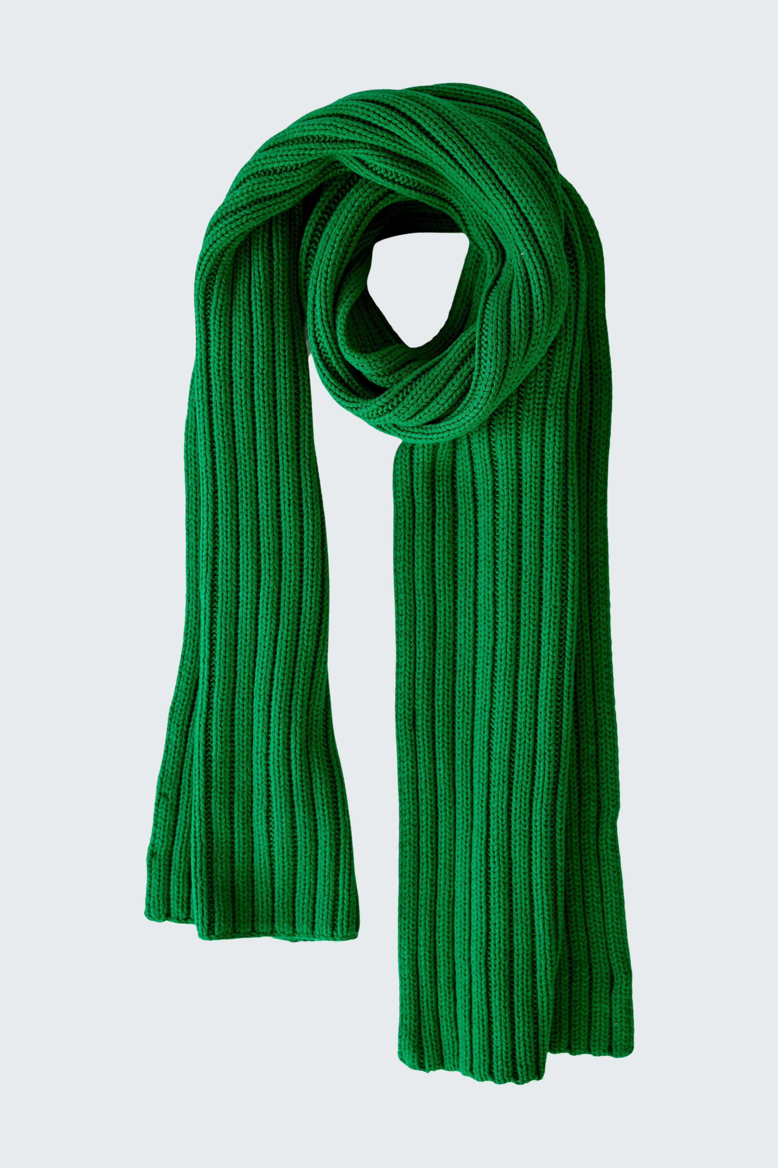 Bild 5 von Knitted scarf - green in green | Oui