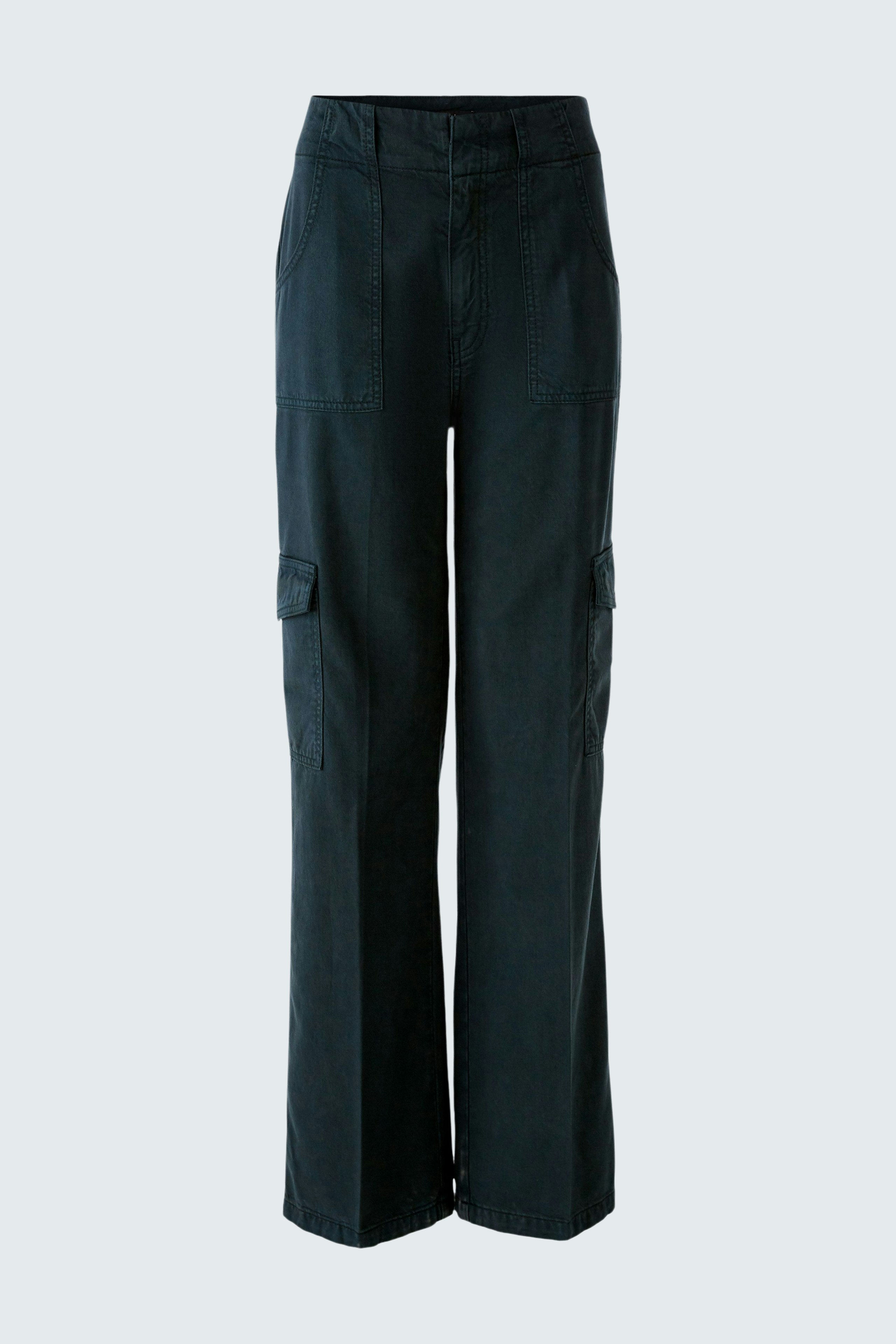 Bild 1 von Cargo hose - dark green in dark green | Oui