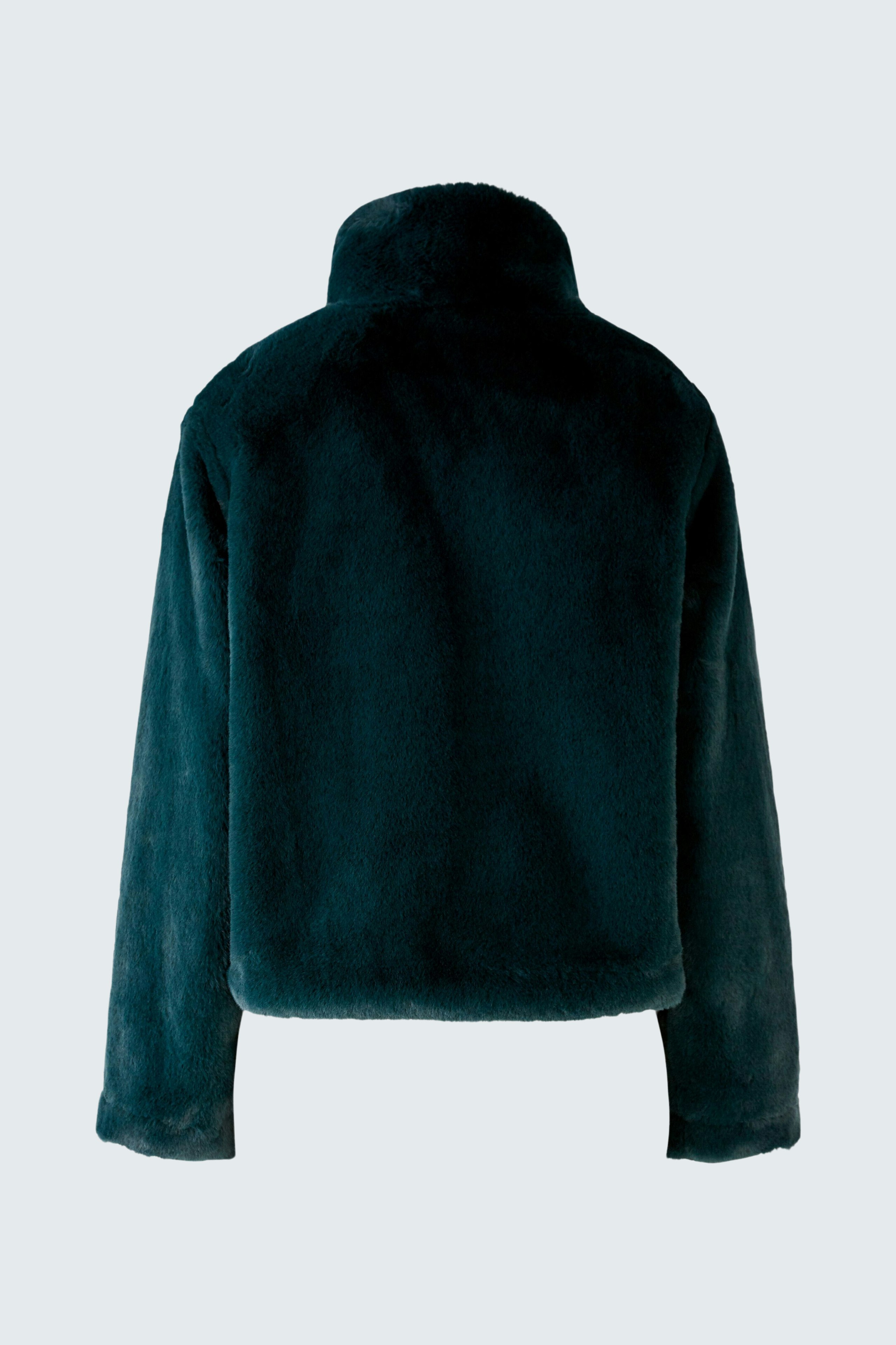 Bild 3 von Kunstfelljacke - dark green in dark green | Oui