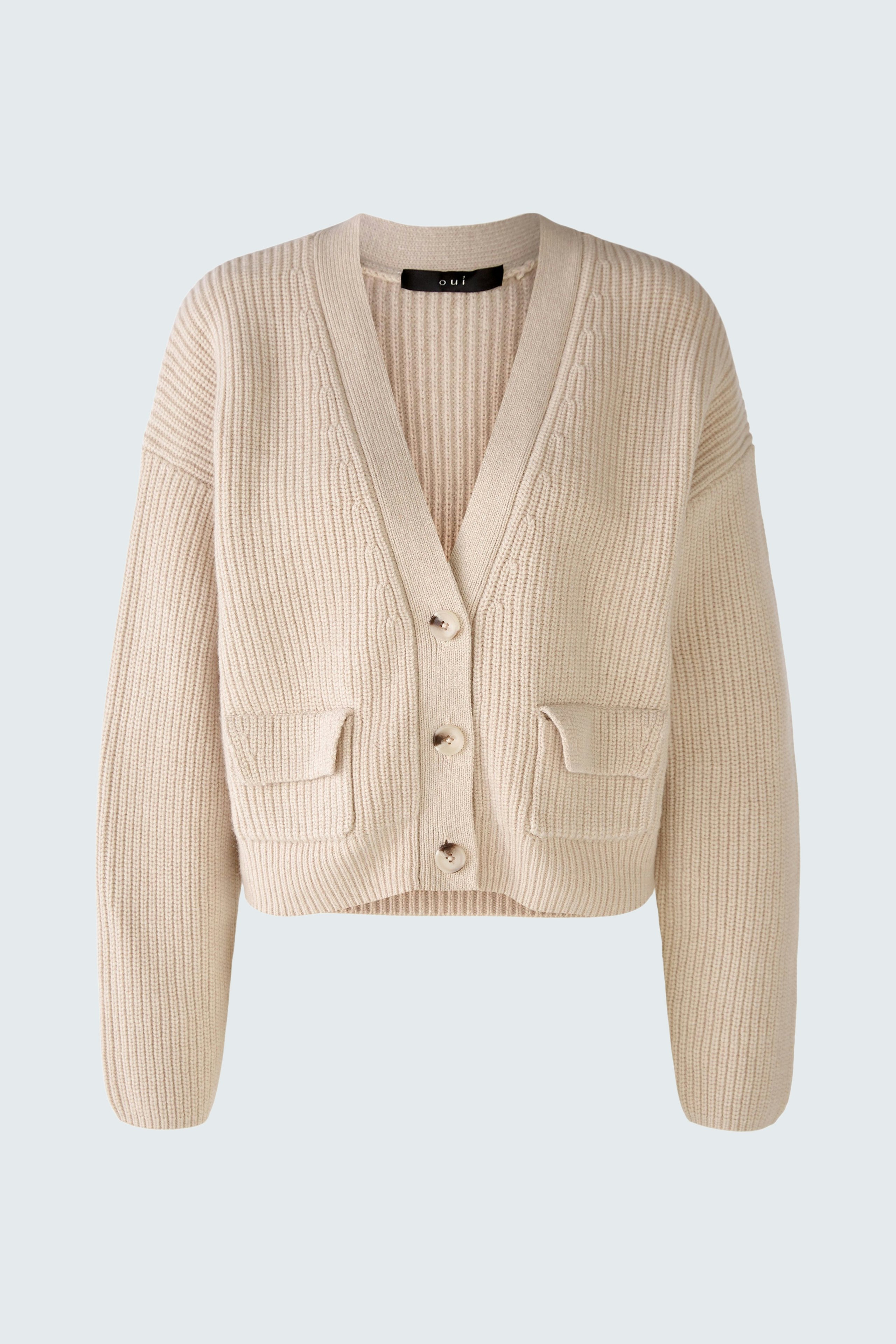 Bild 1 von Strickjacke - light beige mel in light beige mel | Oui