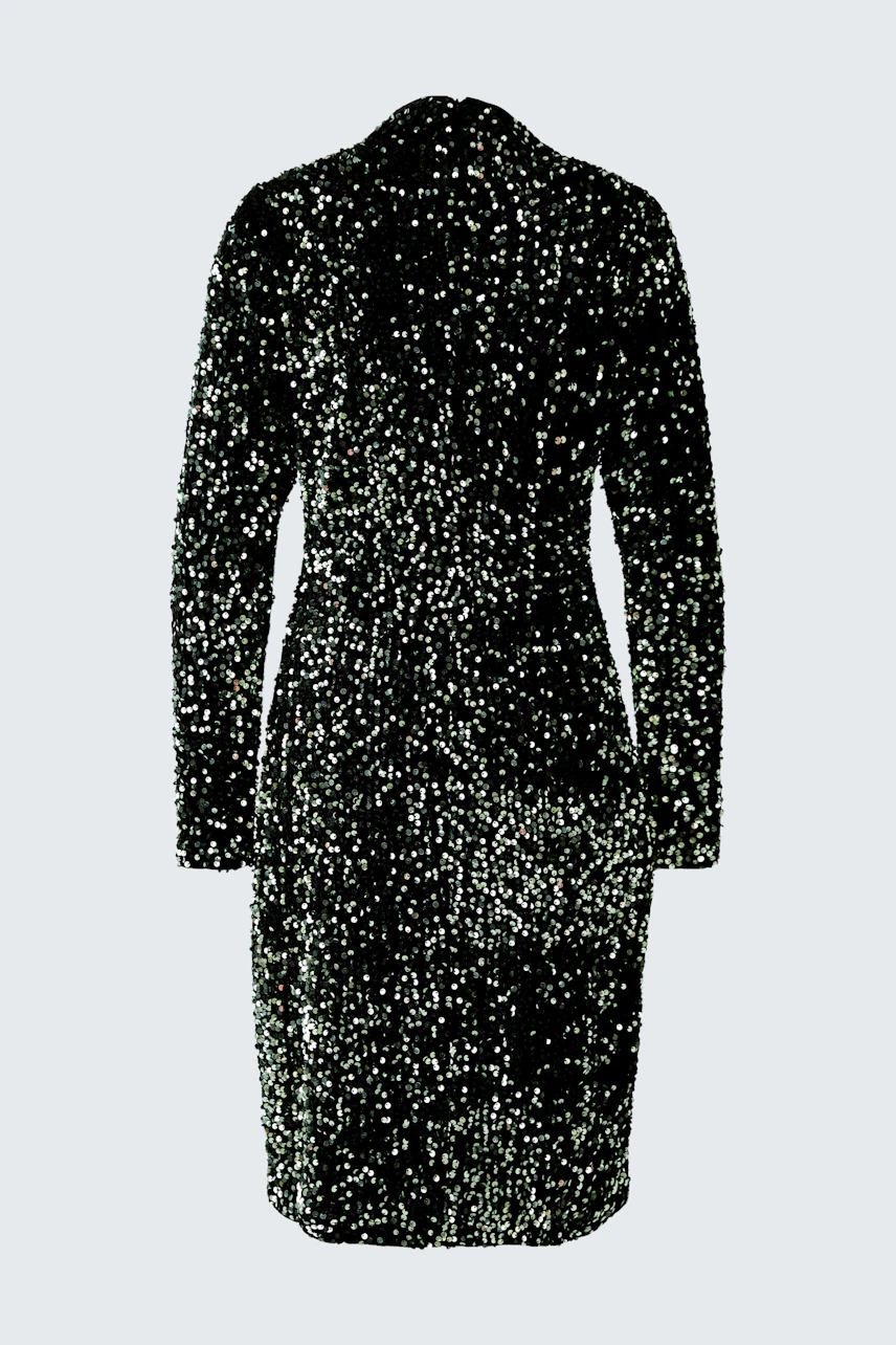 Image 9 of Dress - dark green in dark green | Oui