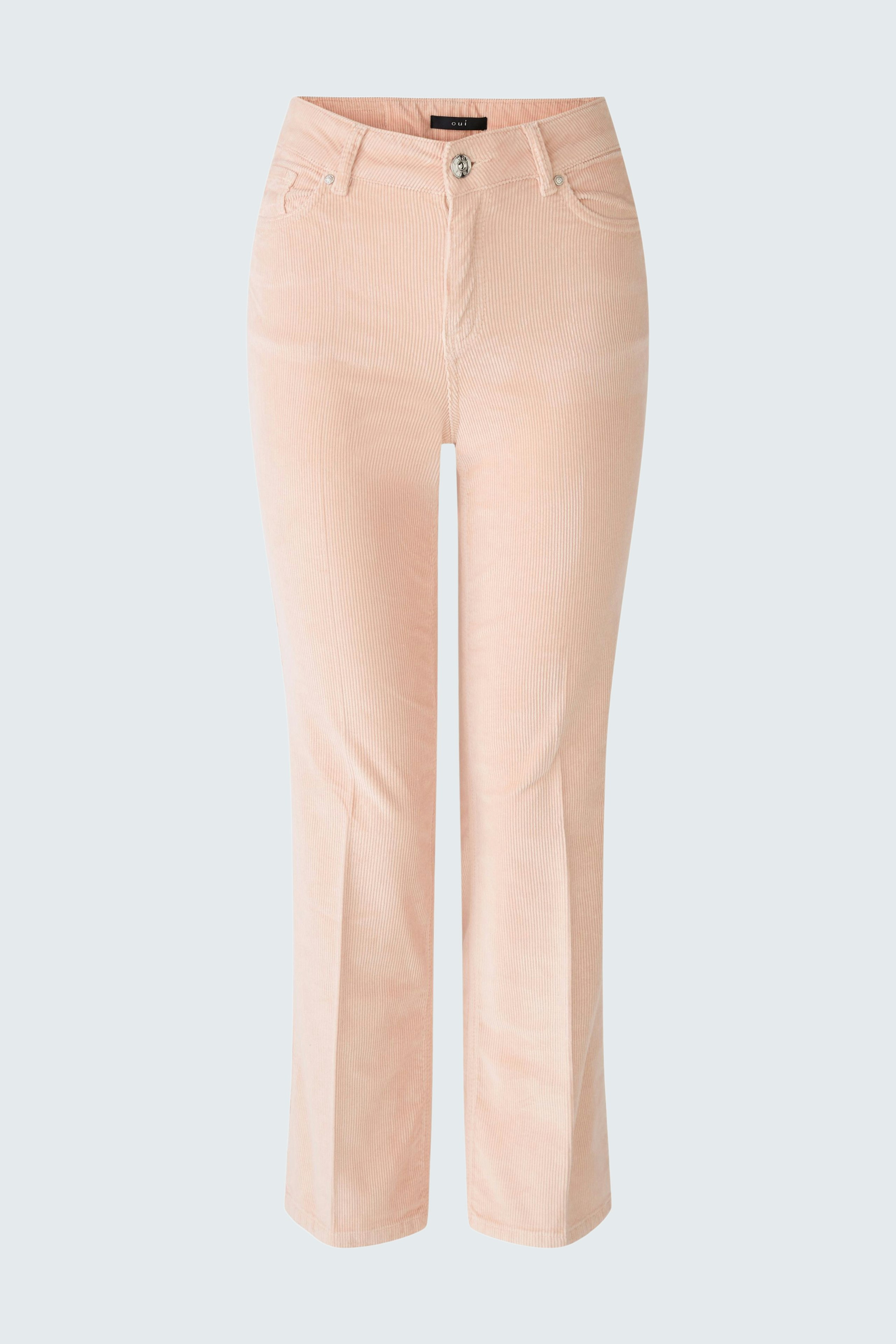 Bild 7 von Corduroy trousers easy kick - salmone in salmone | Oui
