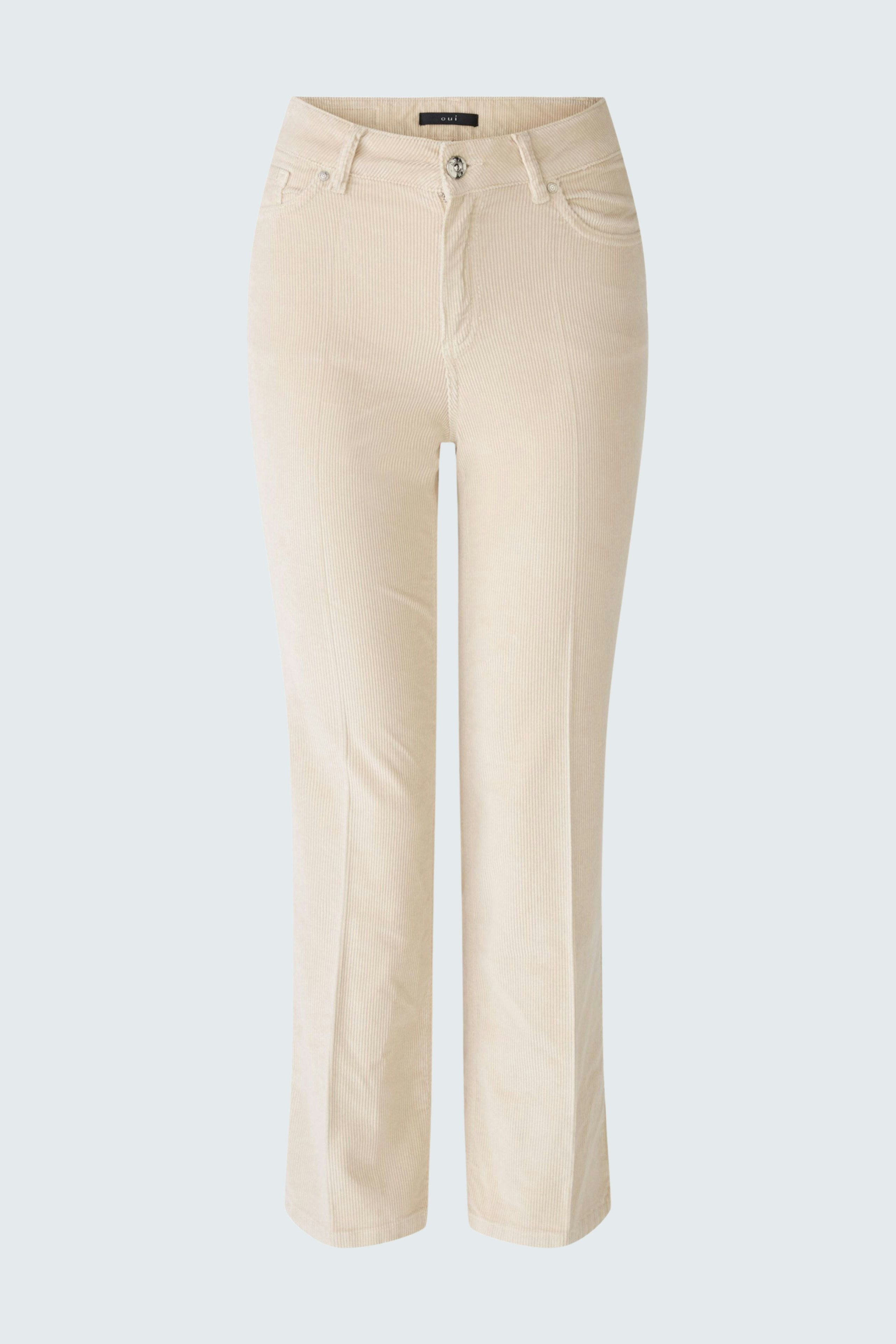 Bild 7 von Corduroy trousers easy kick - light beige mel in light beige mel | Oui