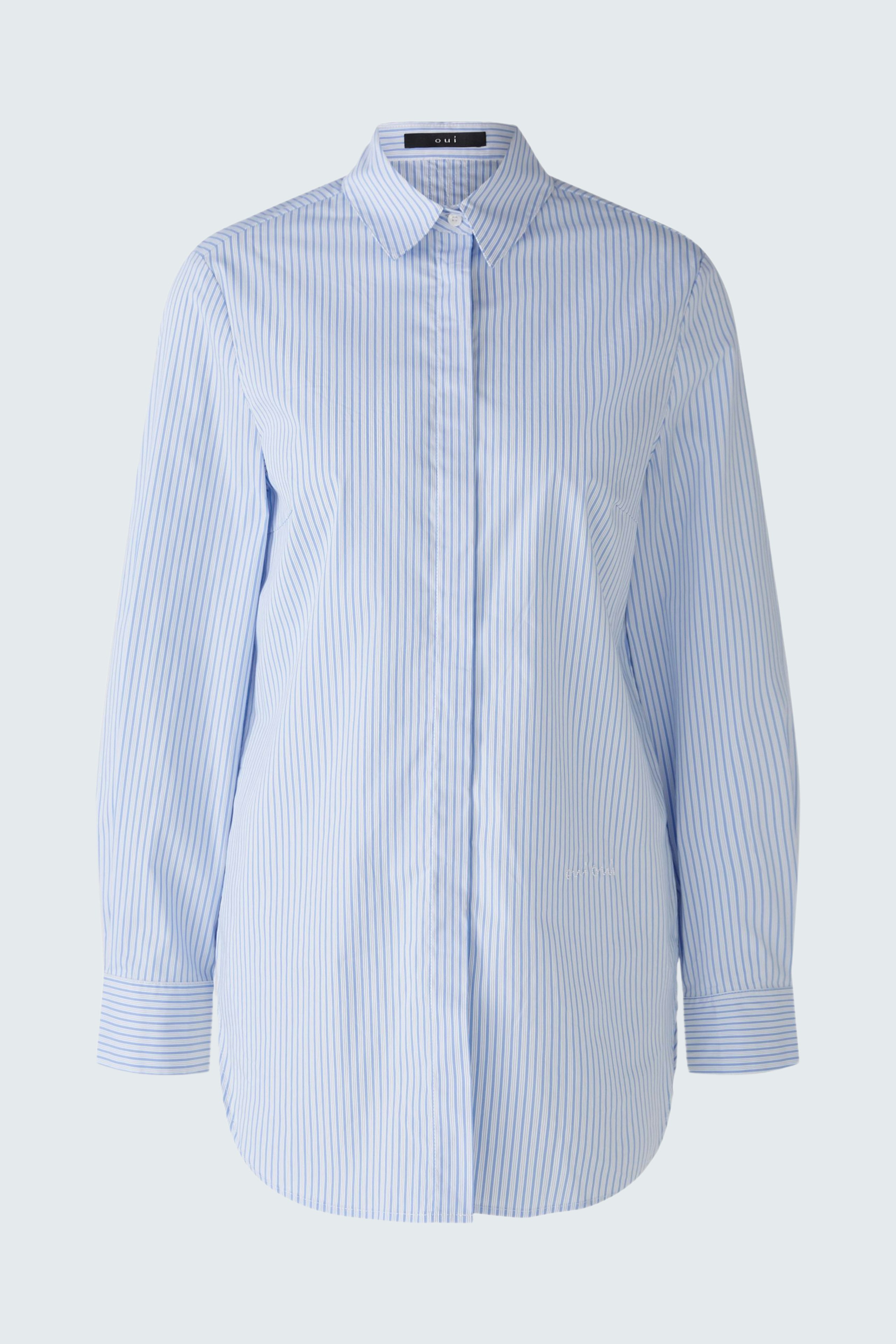 Bild 7 von Shirt blouse - blue white in blue white | Oui