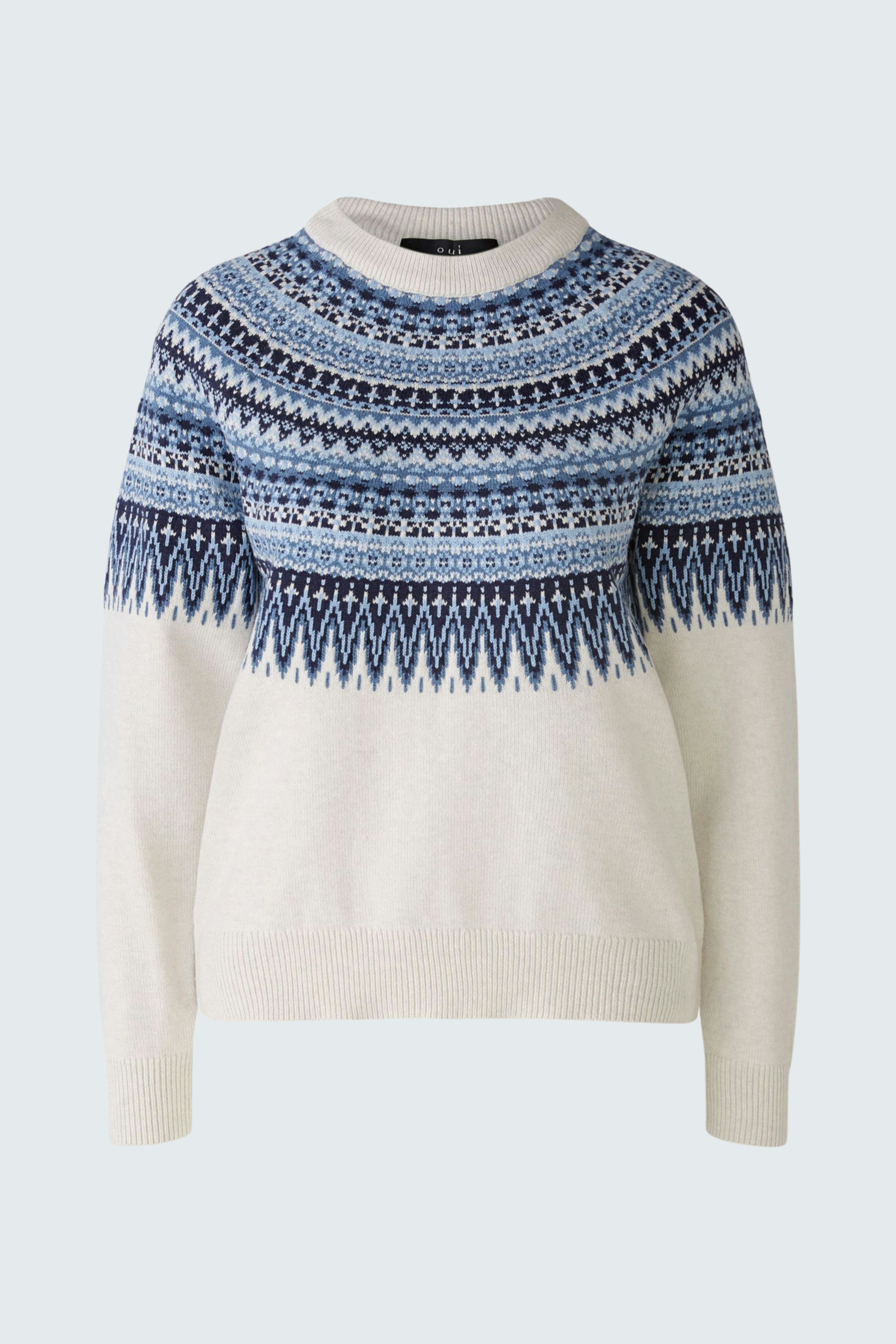 Bild 7 von Raglanpullover - light grey blue in light grey blue | Oui