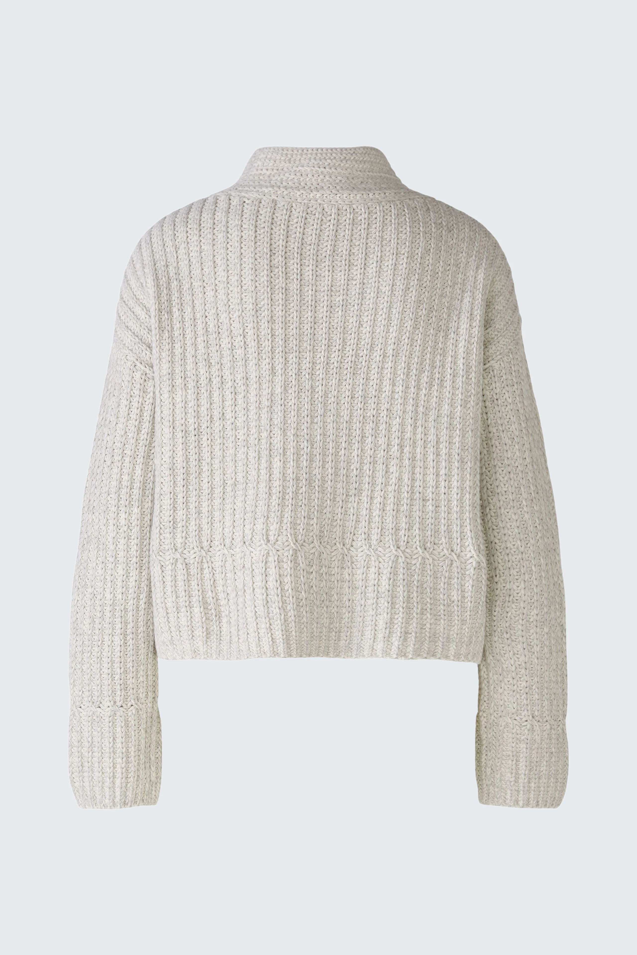 Image 8 of pullover - lightgrey grey in lightgrey grey | Oui