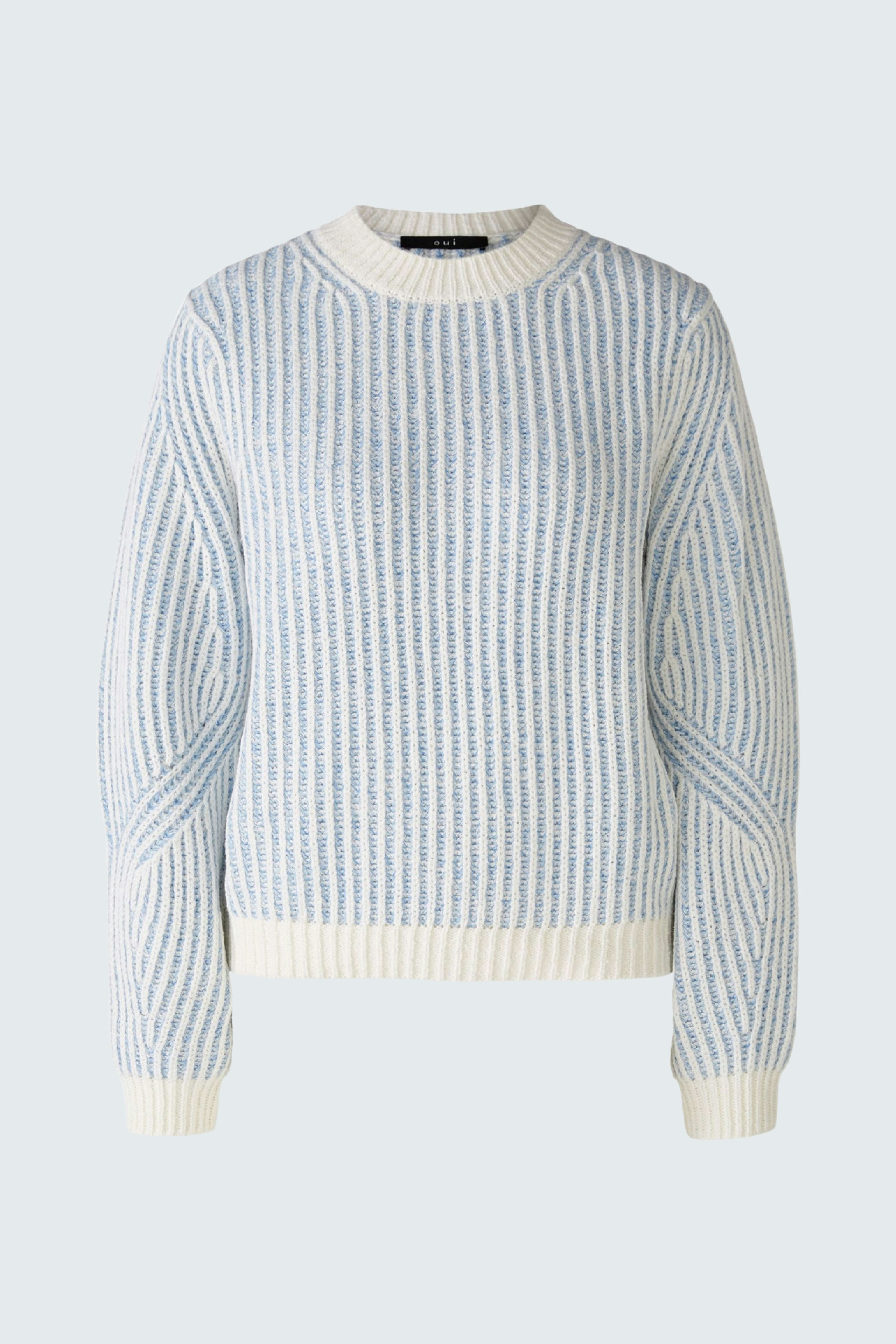 Bild 6 von Pullover - offwhite blue in offwhite blue | Oui
