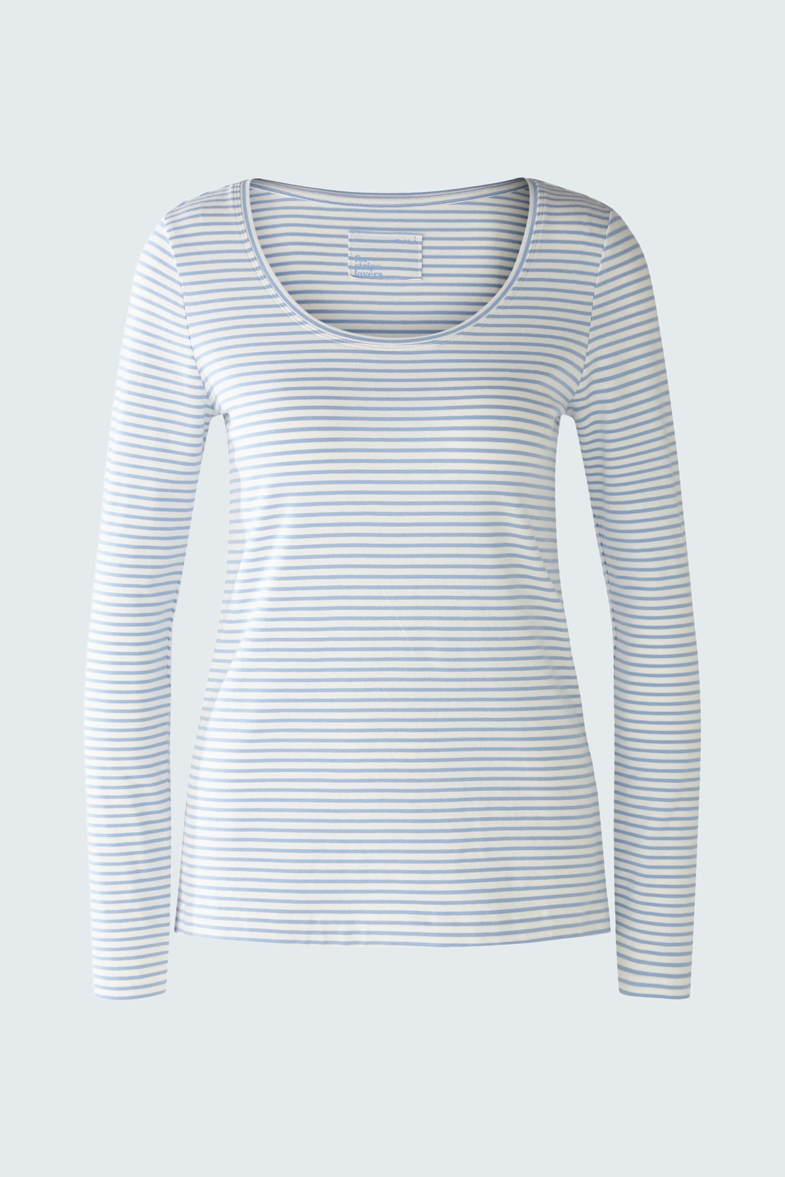 Bild 6 von Langarmshirt - white blue in white blue | Oui