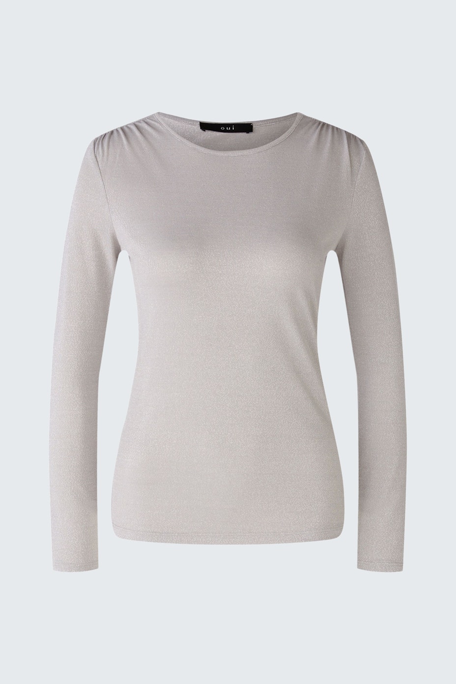 Long-sleeved shirt - light grey