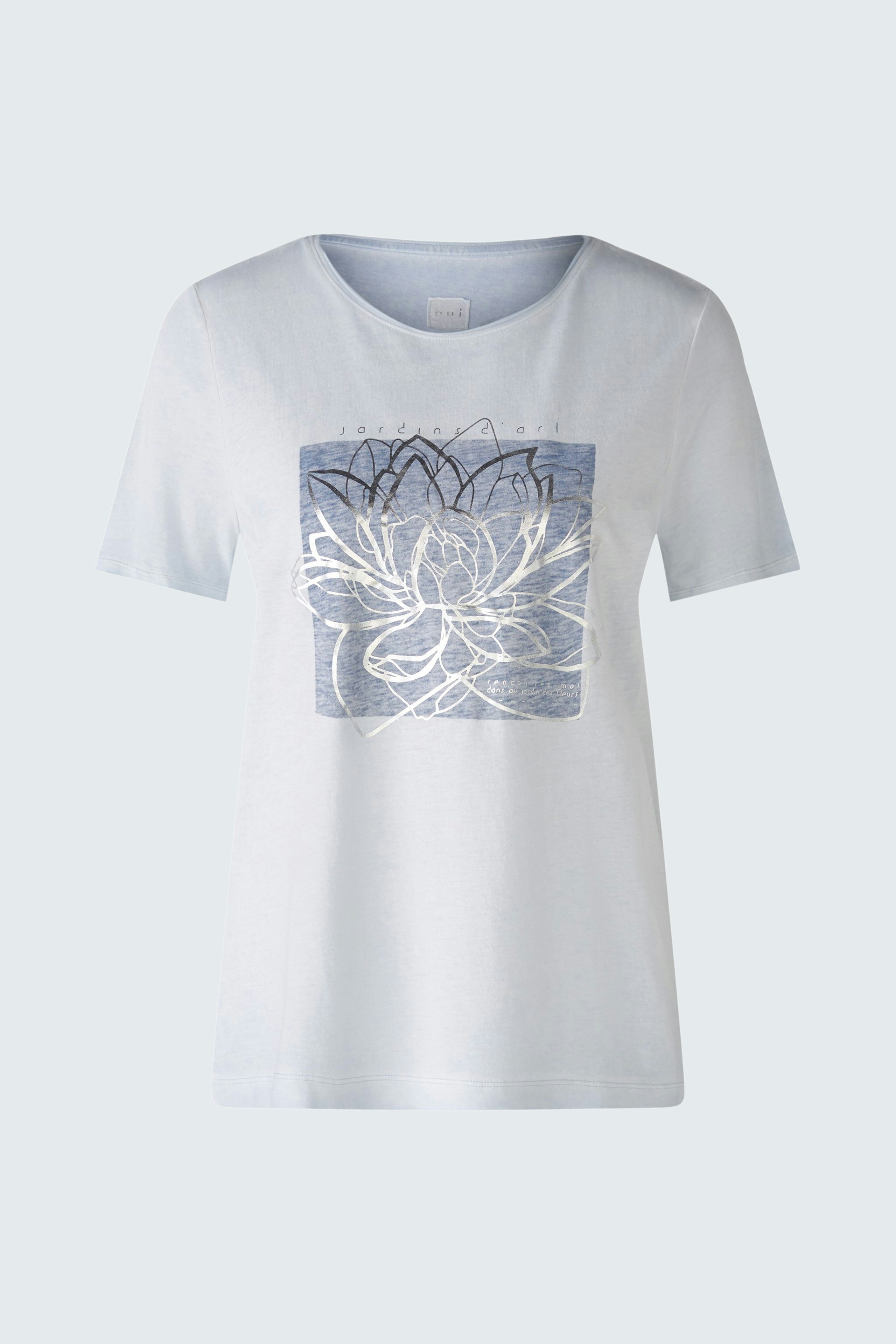 Bild 1 von T-shirt - light blue in light blue | Oui