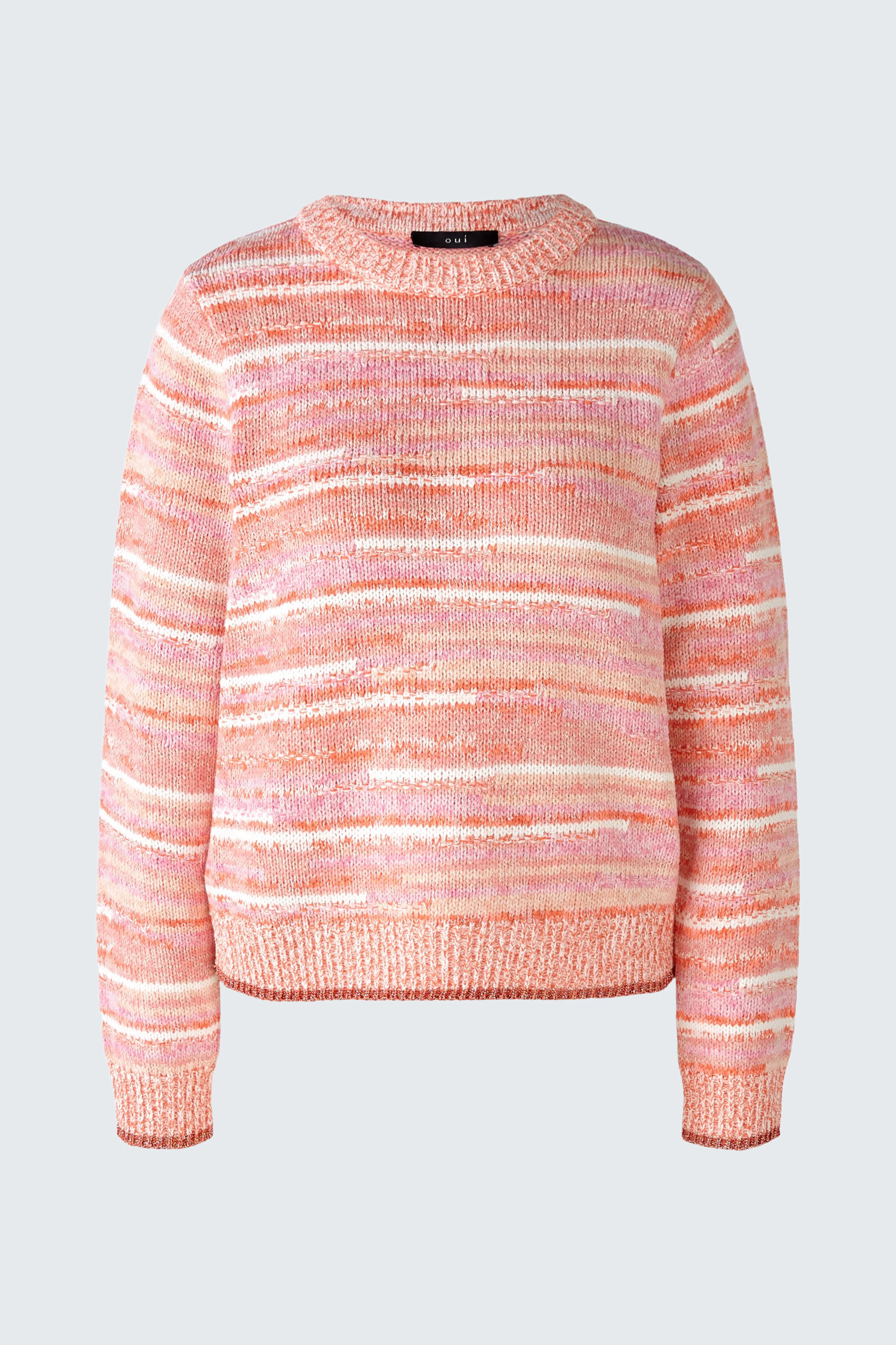 pullover - apricot red