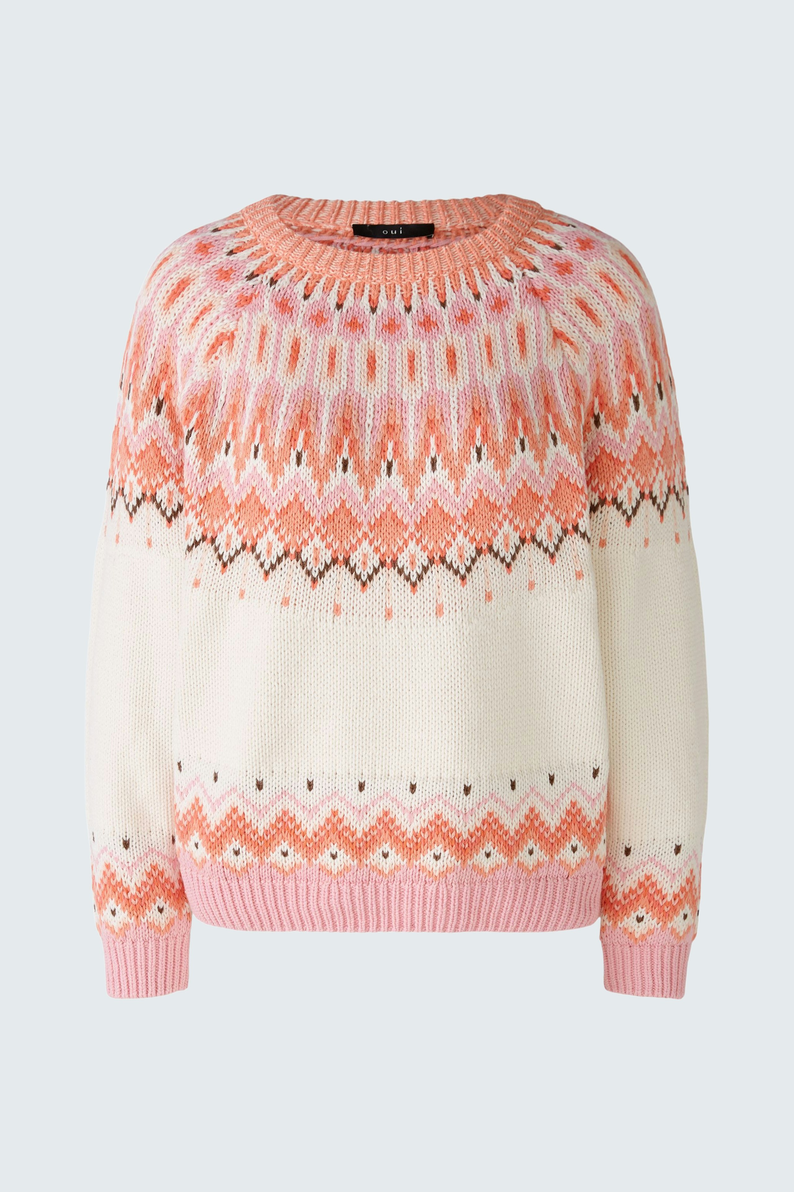 Bild 1 von Raglanpullover - offwhite apricot in offwhite apricot | Oui