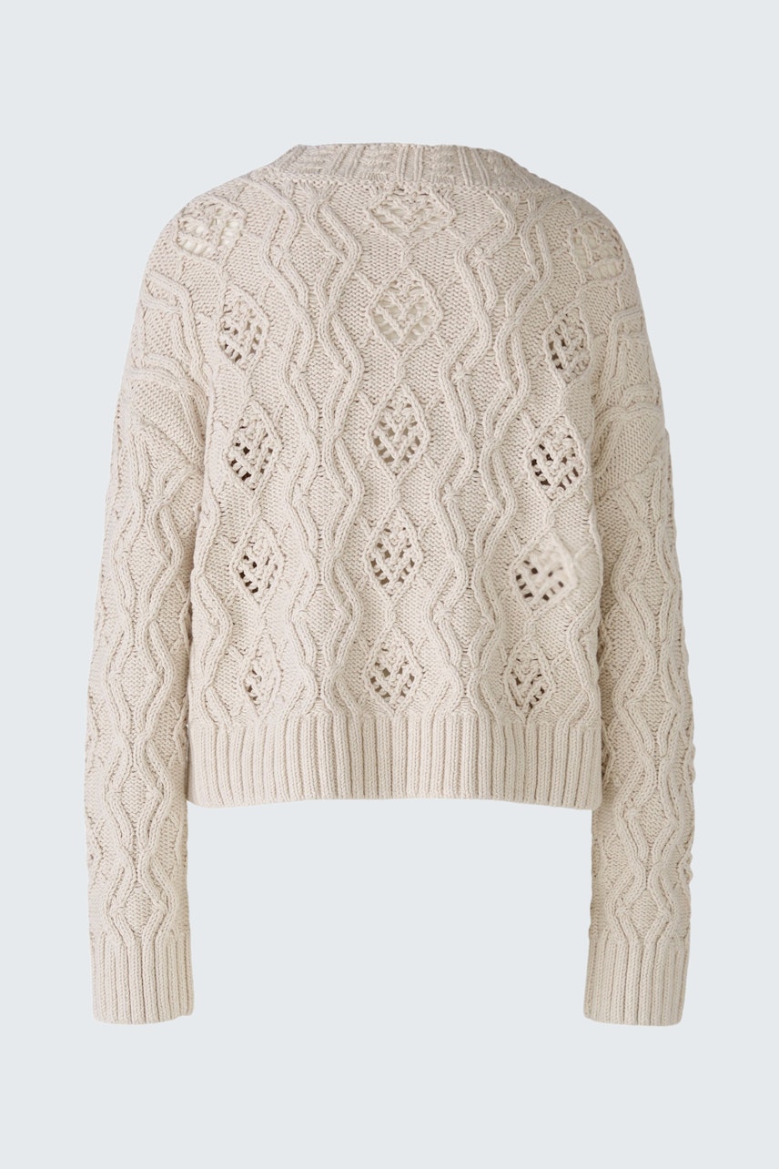 Bild 9 von Pullover - light beige mel in light beige mel | Oui