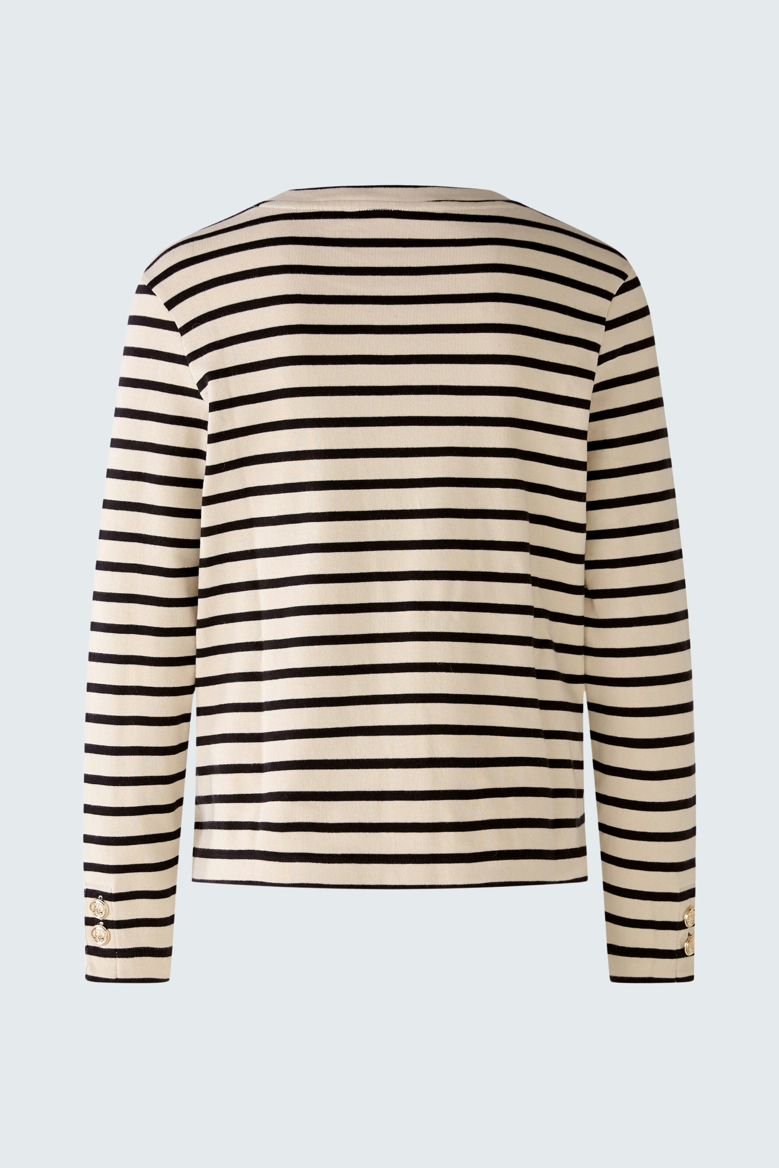 Bild 6 von Langarmshirt - white black in white black | Oui