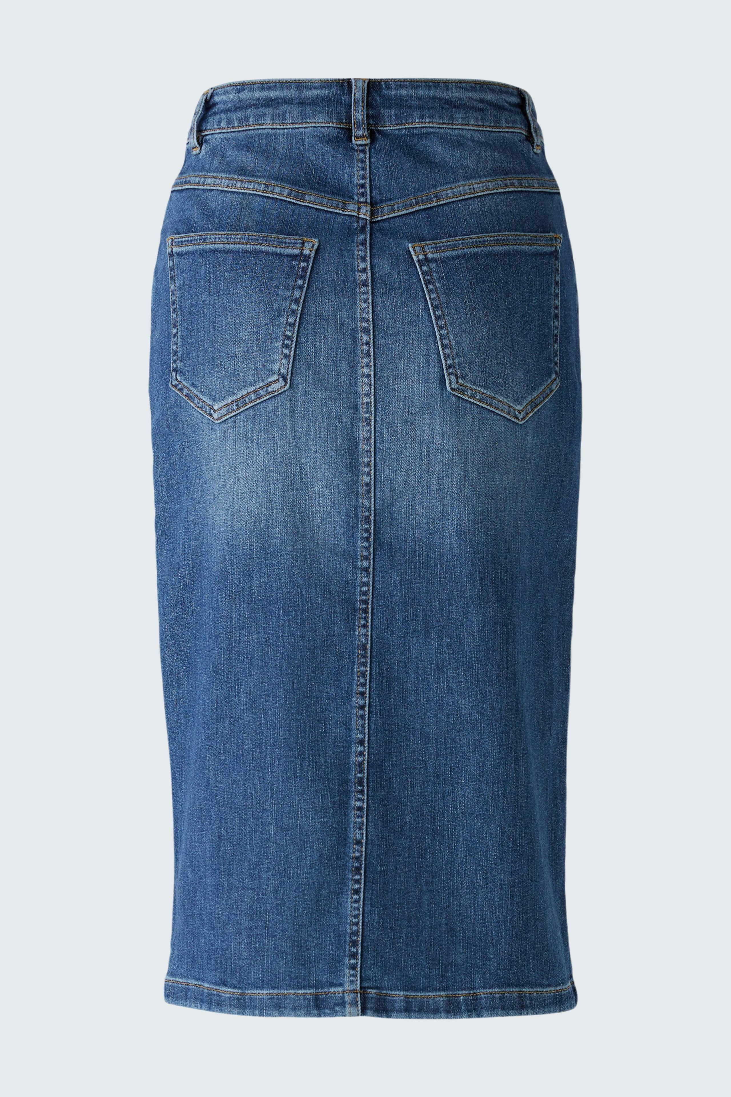 Bild 8 von Denim skirt THE MIDI - darkblue denim in darkblue denim | Oui