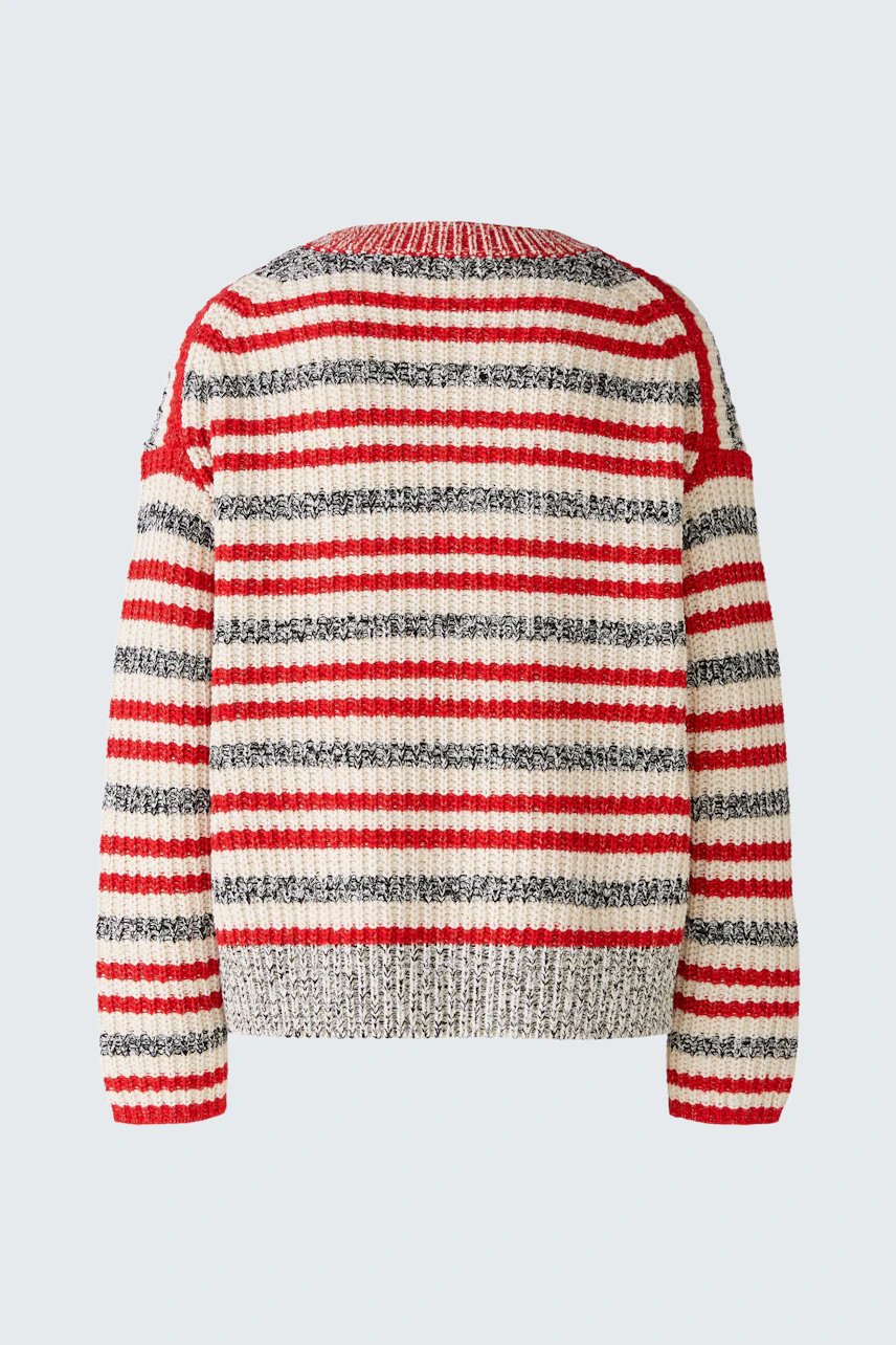 Image 9 of pullover - red white in red white | Oui