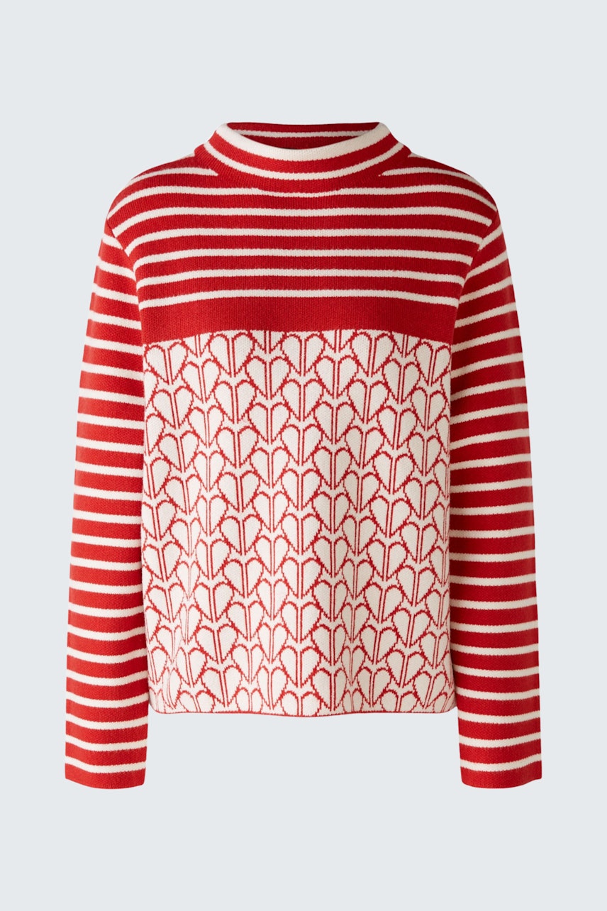 Bild 6 von Pullover - offwhite red in offwhite red | Oui