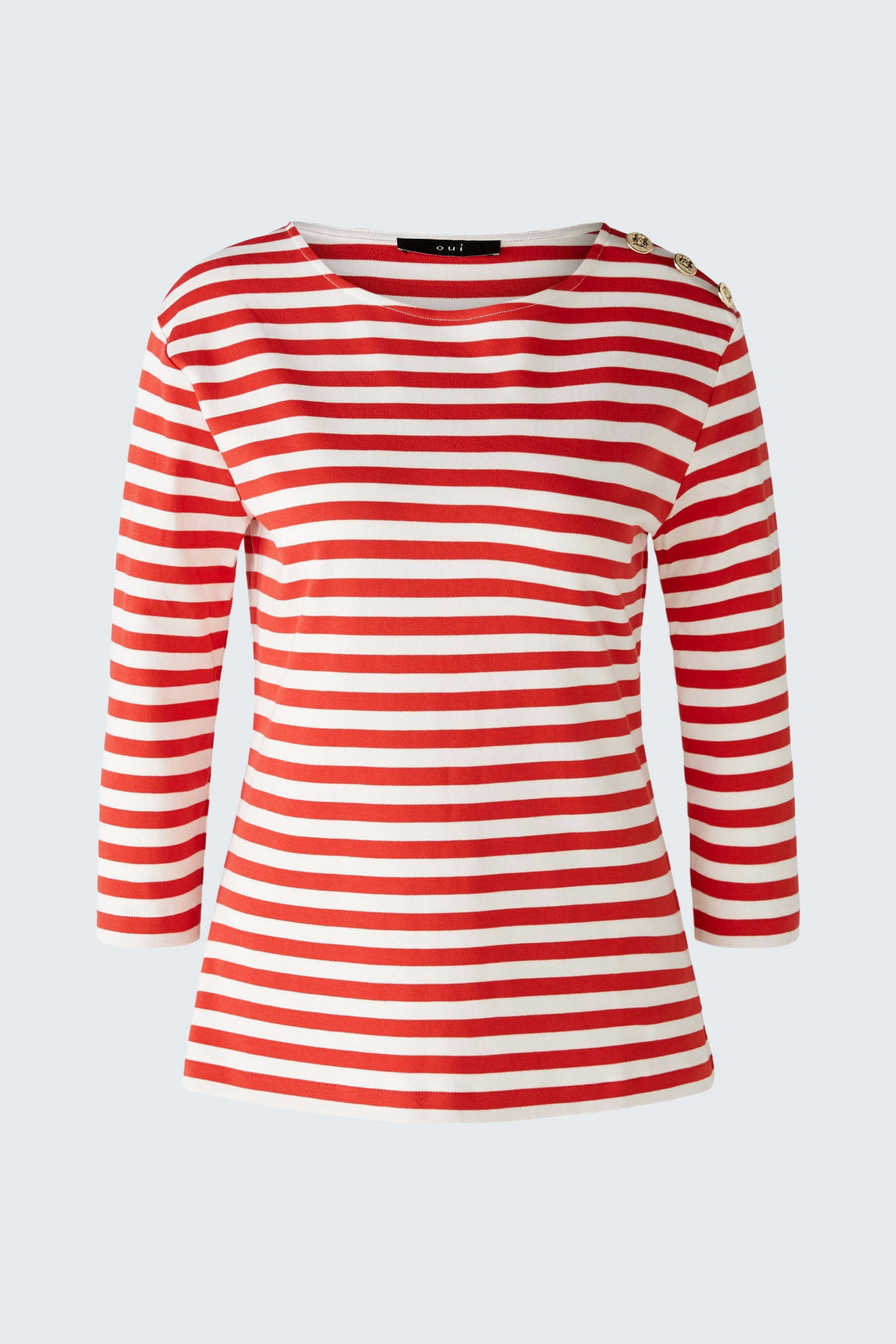 Bild 8 von T-shirt - red white in red white | Oui