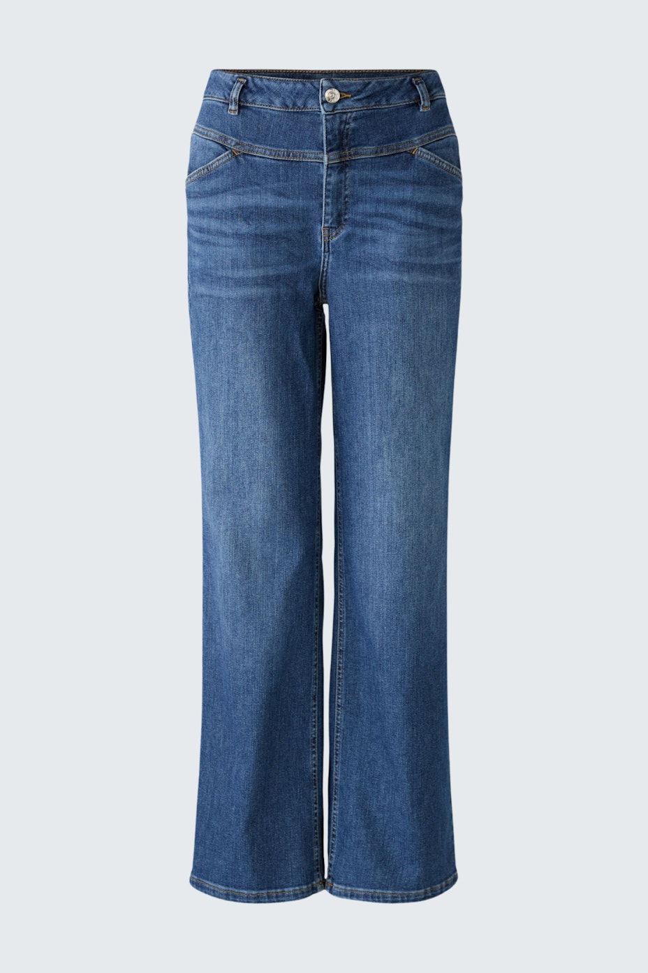 The straight jeans - darkblue denim