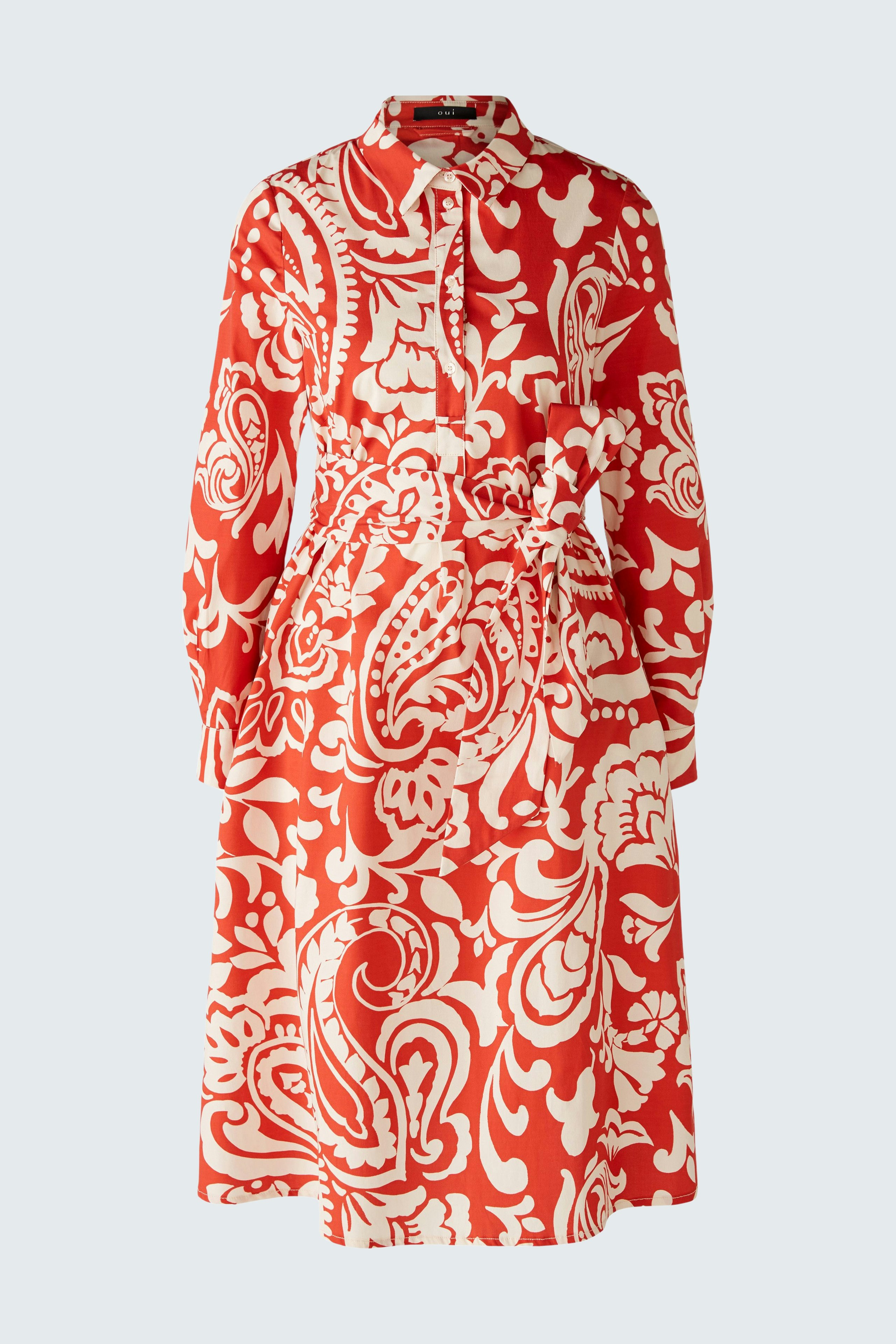 Bild 1 von Hemdblusenkleid - red white in red white | Oui