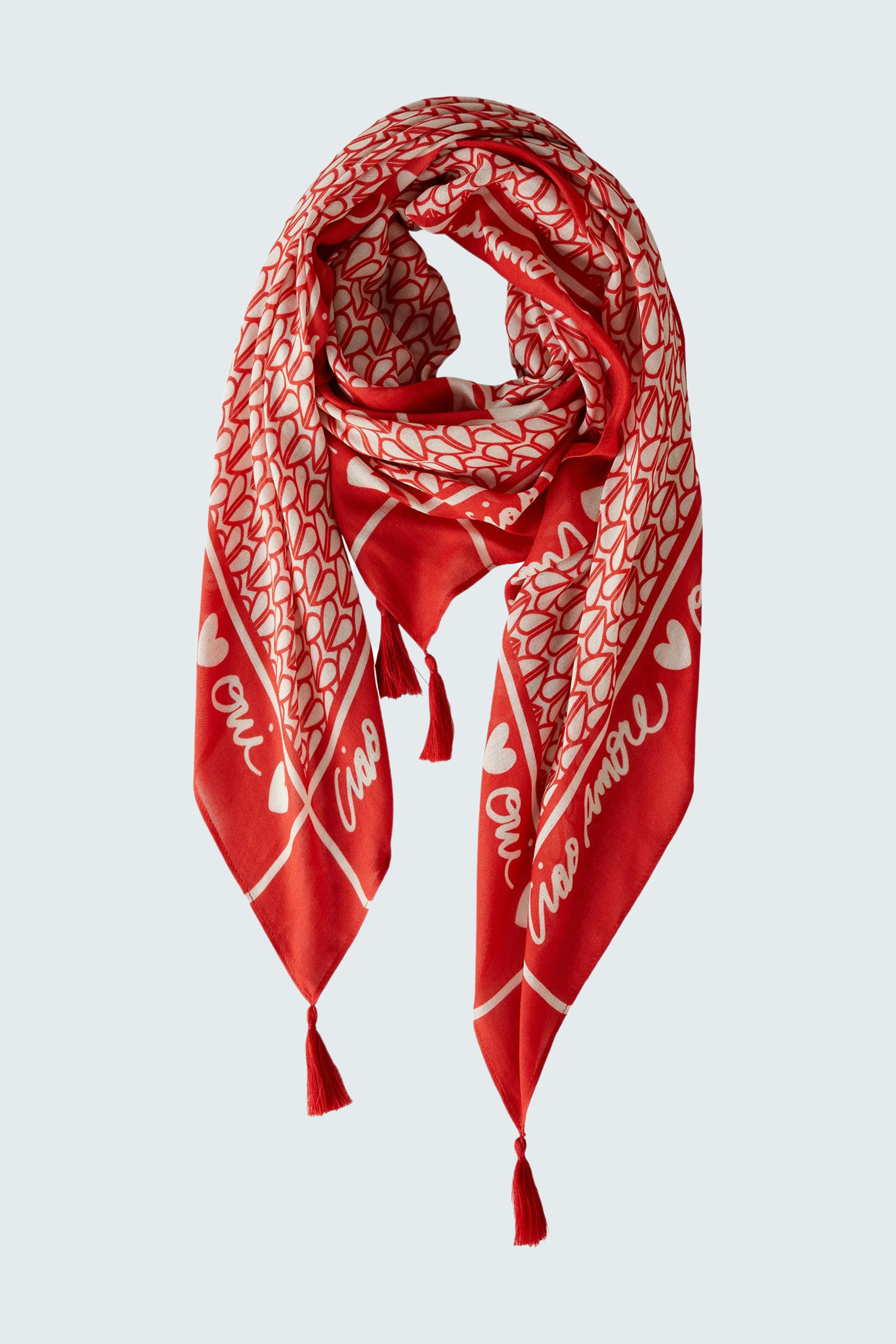 Bild 1 von Shawl - red white in red white | Oui