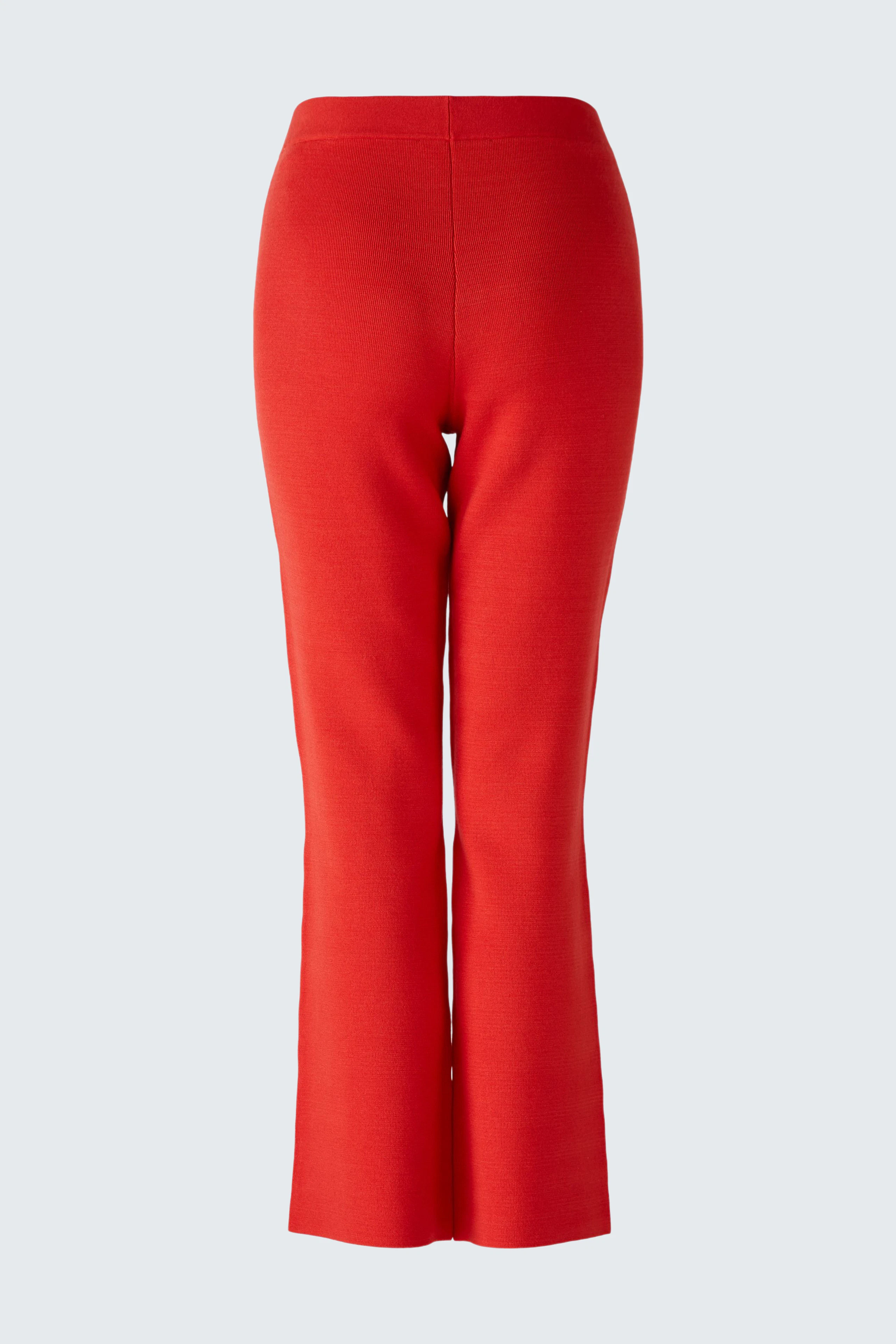 Image 2 of Knitted trousers - aura orange in aura orange | Oui