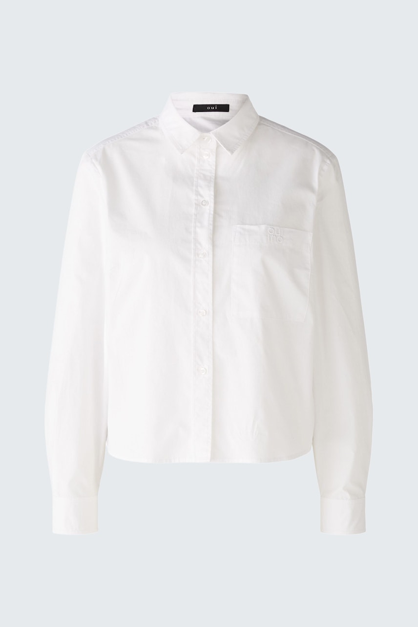 Bild 1 von Blouse - optic white in optic white | Oui