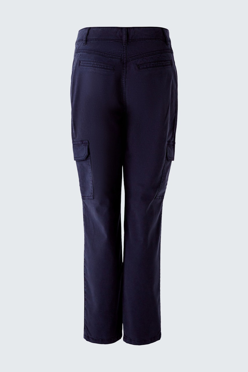 Bild 9 von Cargo trousers - darkblue in darkblue | Oui