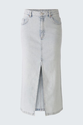 Denim skirt the maxi - blue denim