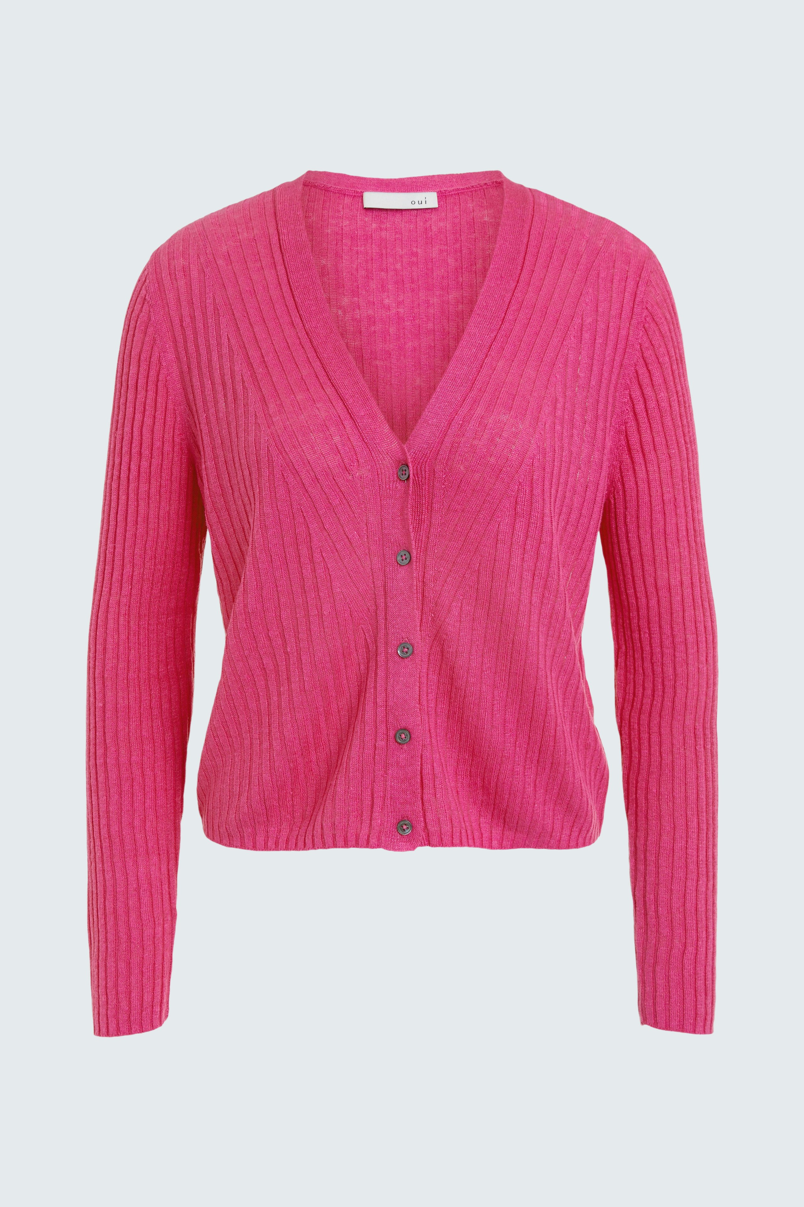 Bild 6 von Strickjacke - fuchsia purple in fuchsia purple | Oui