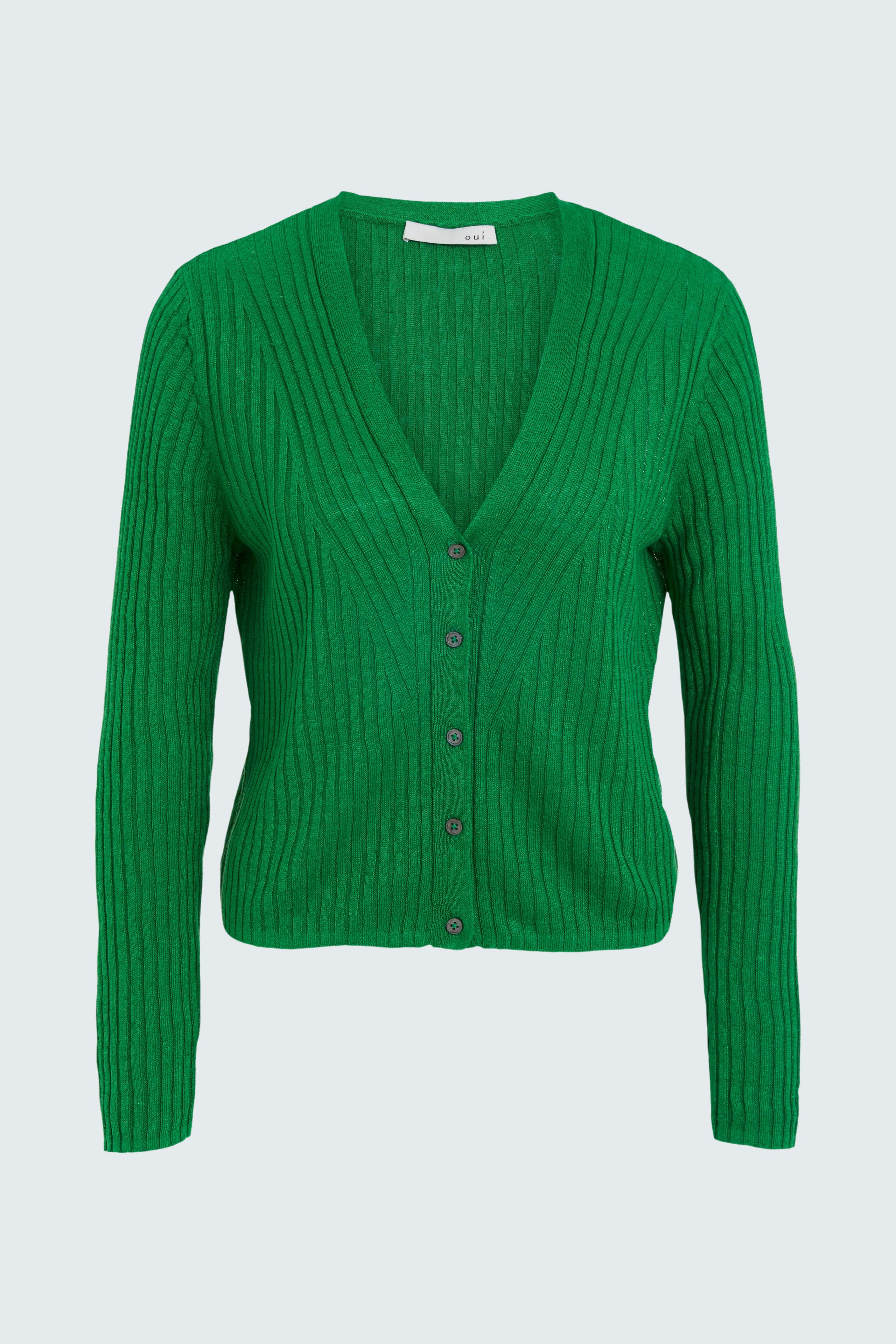 Bild 8 von Strickjacke - fern green in fern green | Oui