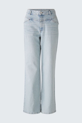 Jeans the straight - blue denim