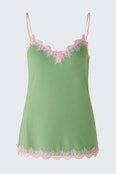 Top - green  red