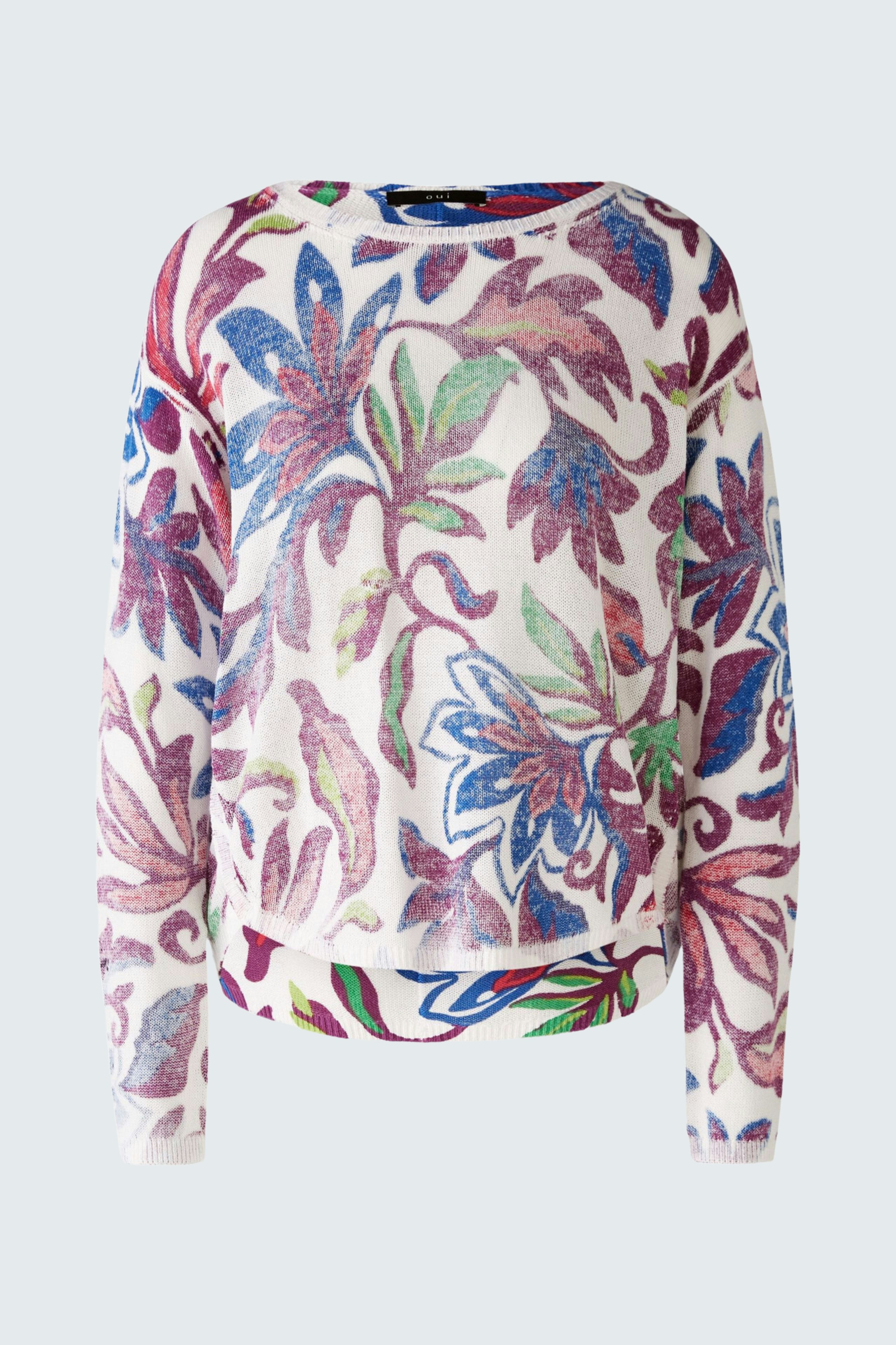 Bild 8 von Pullover - lilac white in lilac white | Oui