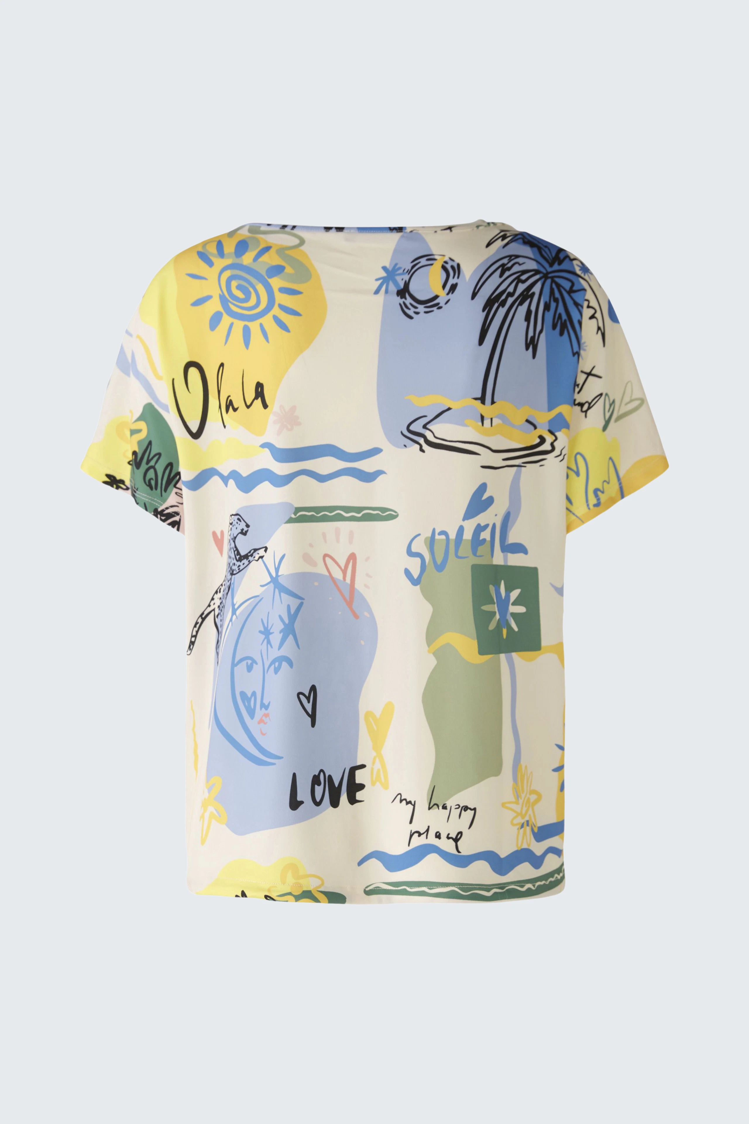 Image 8 of Blouse - yellow blue in yellow blue | Oui