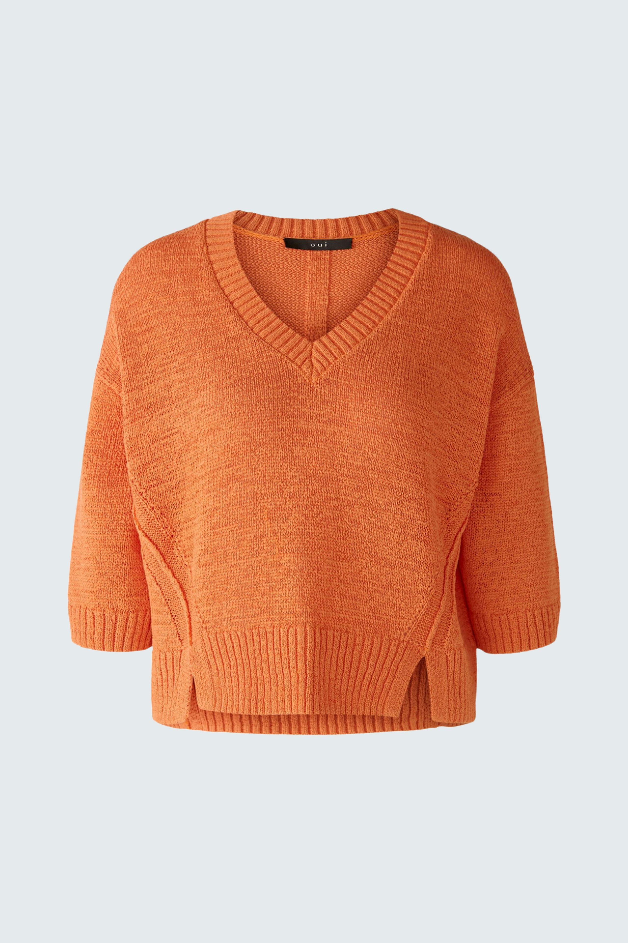 Bild 6 von Pullover - vermillion orange in vermillion orange | Oui