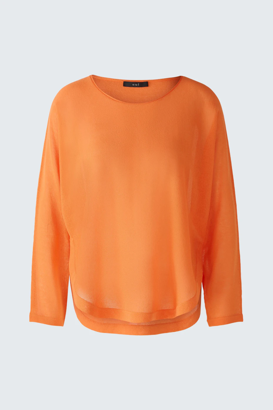 pullover - vermillion orange