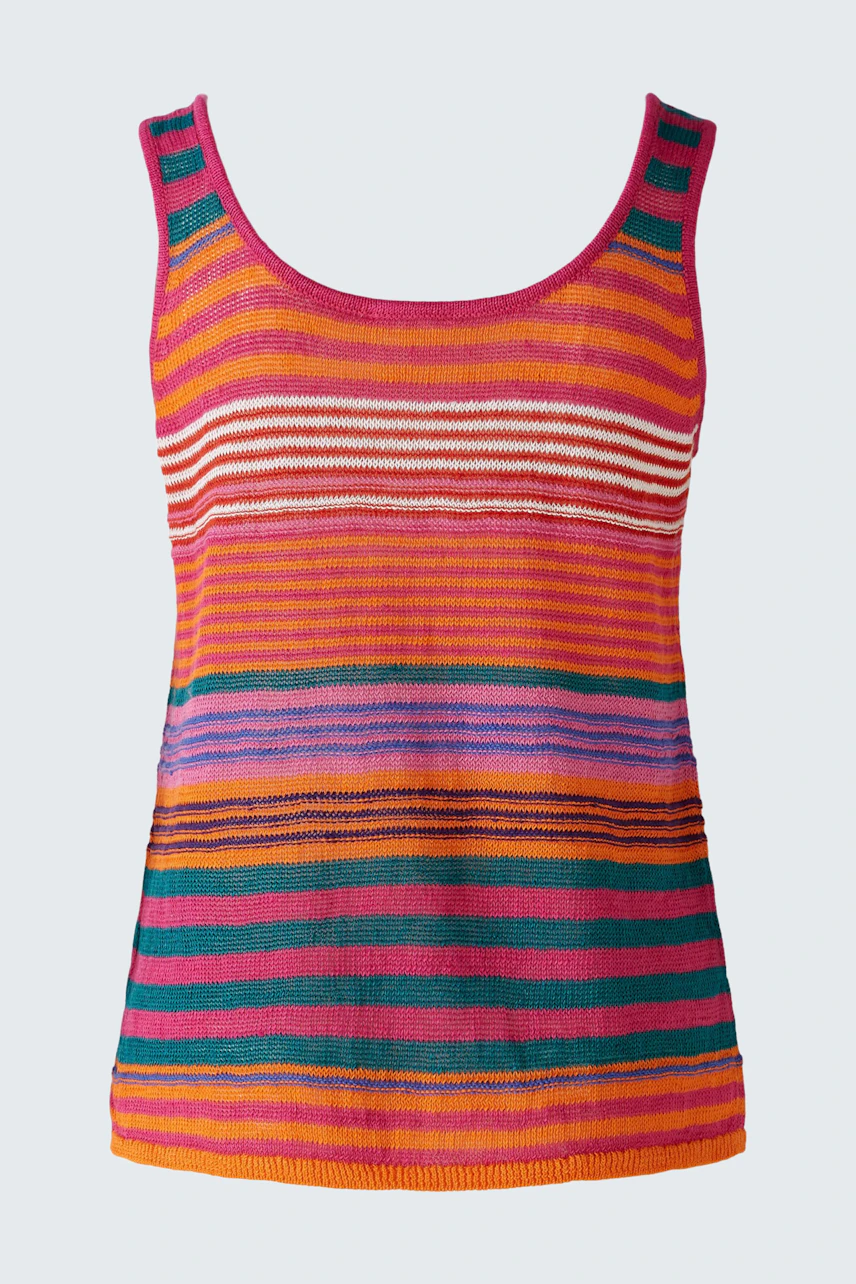 Image 9 of Knitted top - pink green in pink green | Oui
