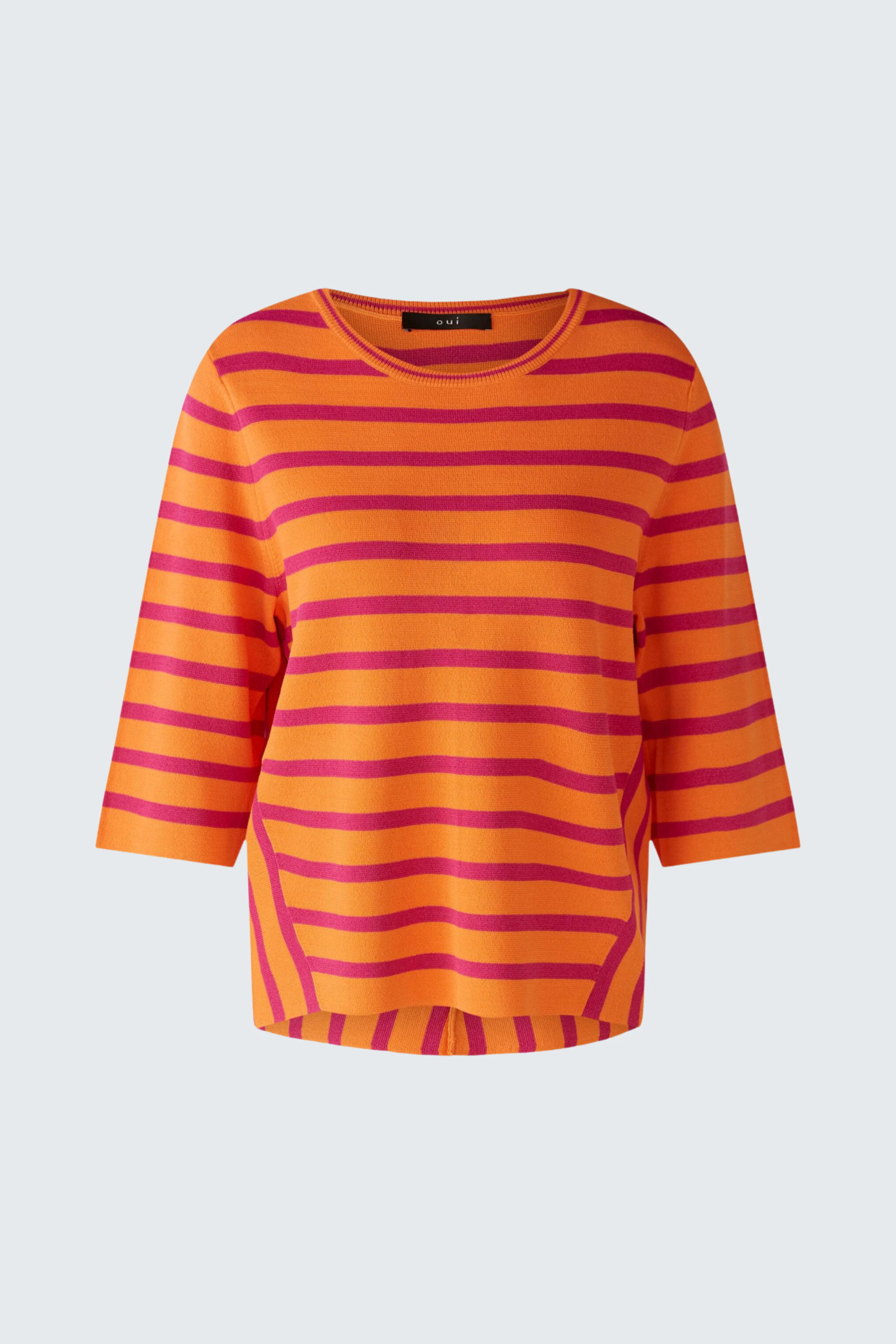 Image 7 of pullover - orange red in orange red | Oui