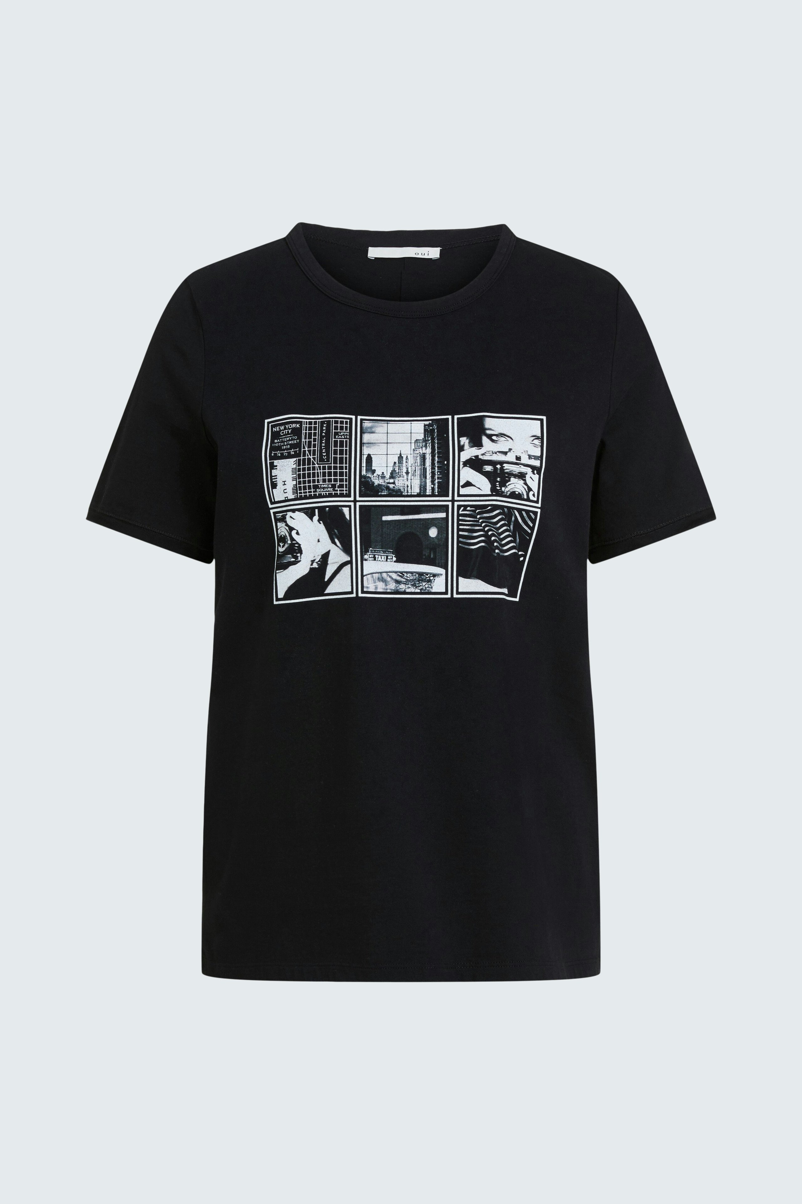 Bild 6 von T-shirt - black in black | Oui