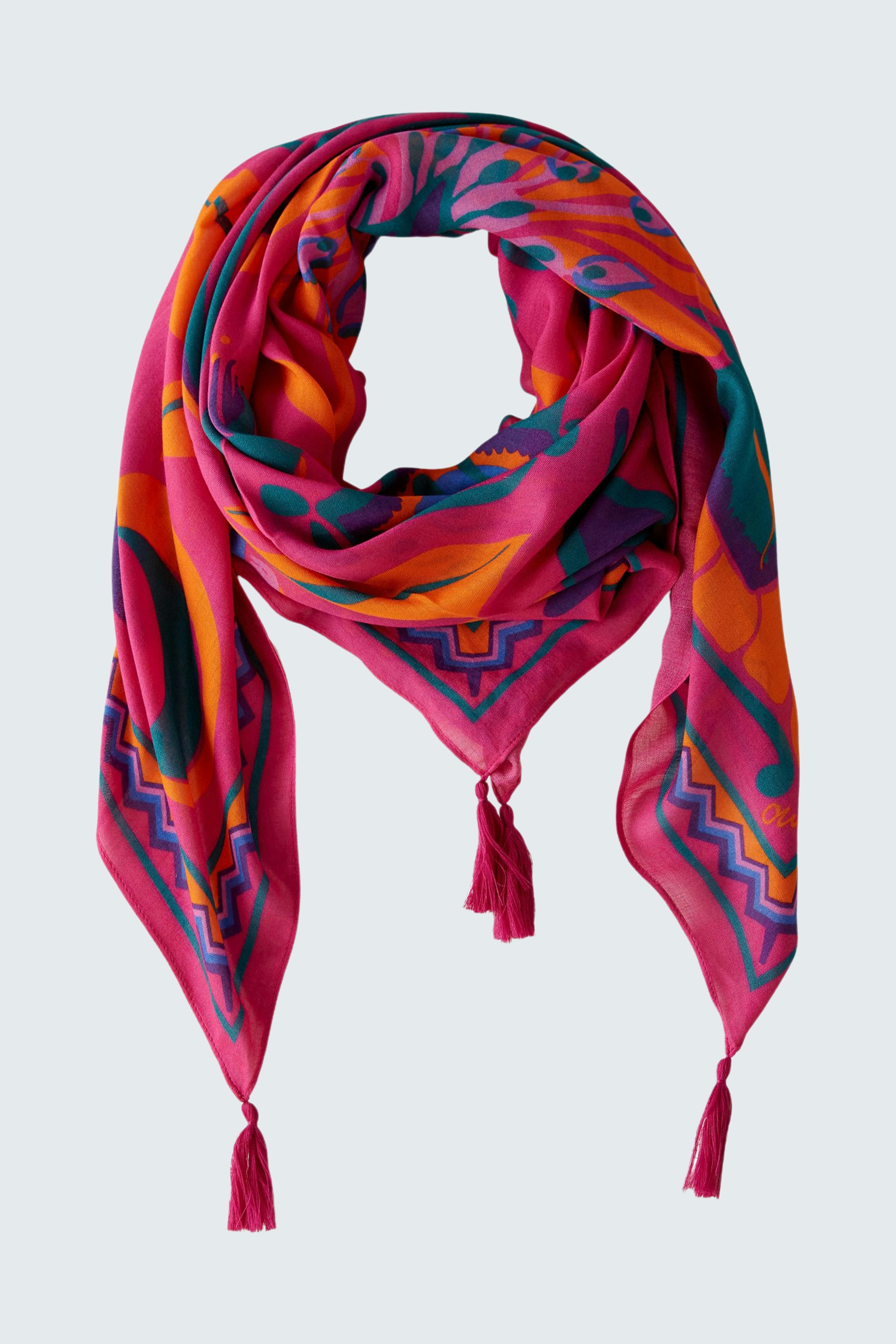 Bild 4 von Tuch - pink orange in pink orange | Oui