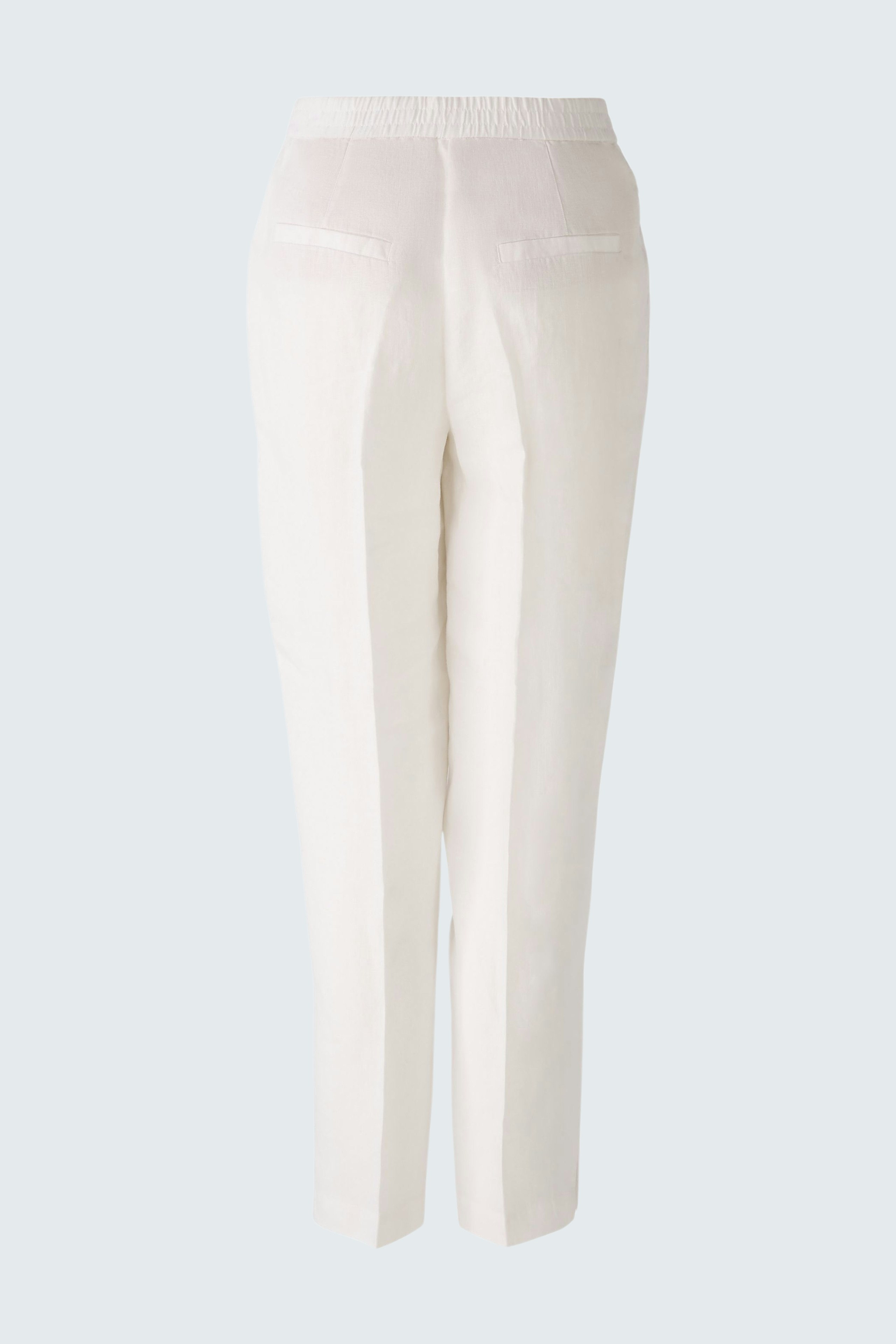 Bild 8 von Linen trousers - optic white in optic white | Oui
