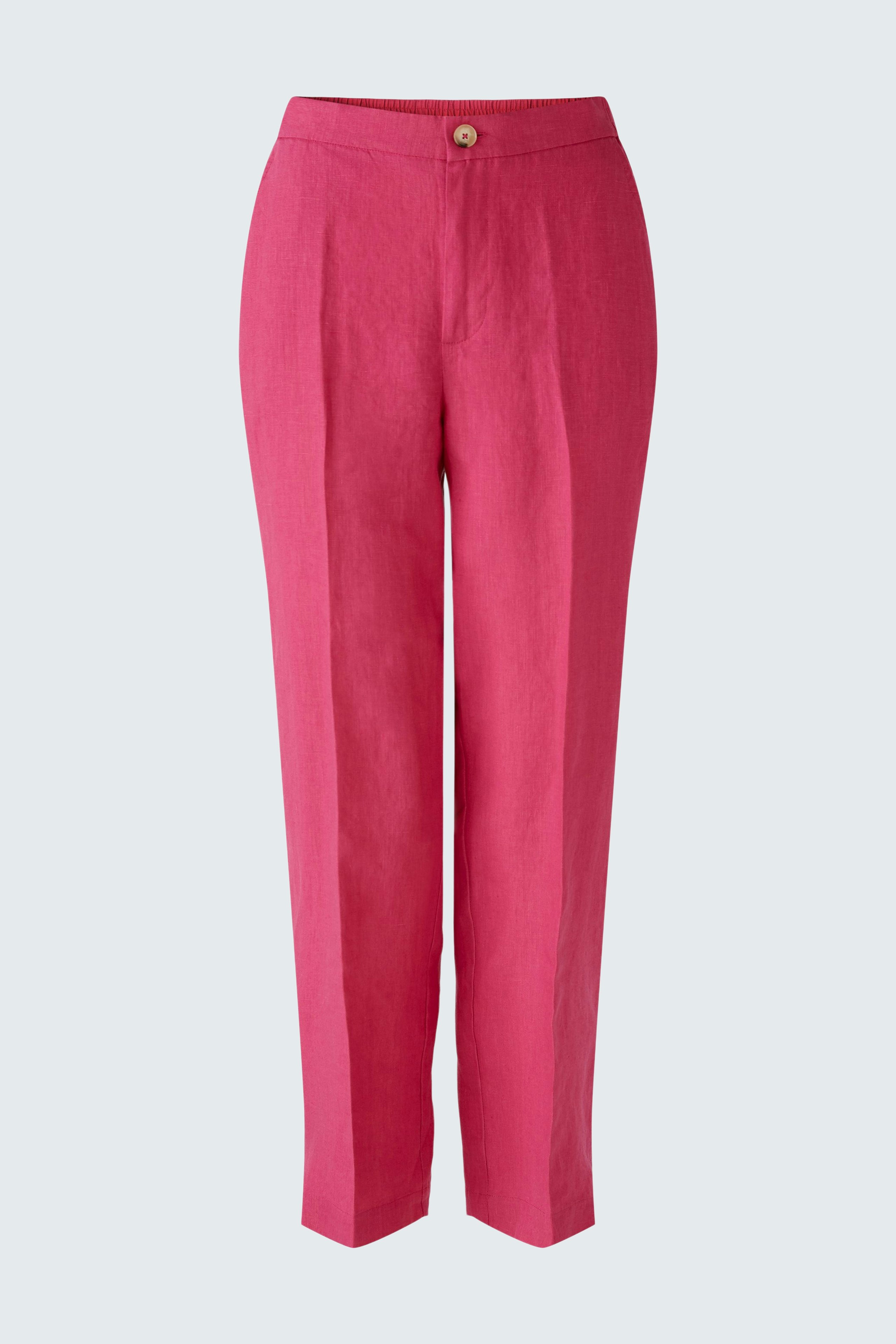 Bild 1 von Linen trousers - pink in pink | Oui