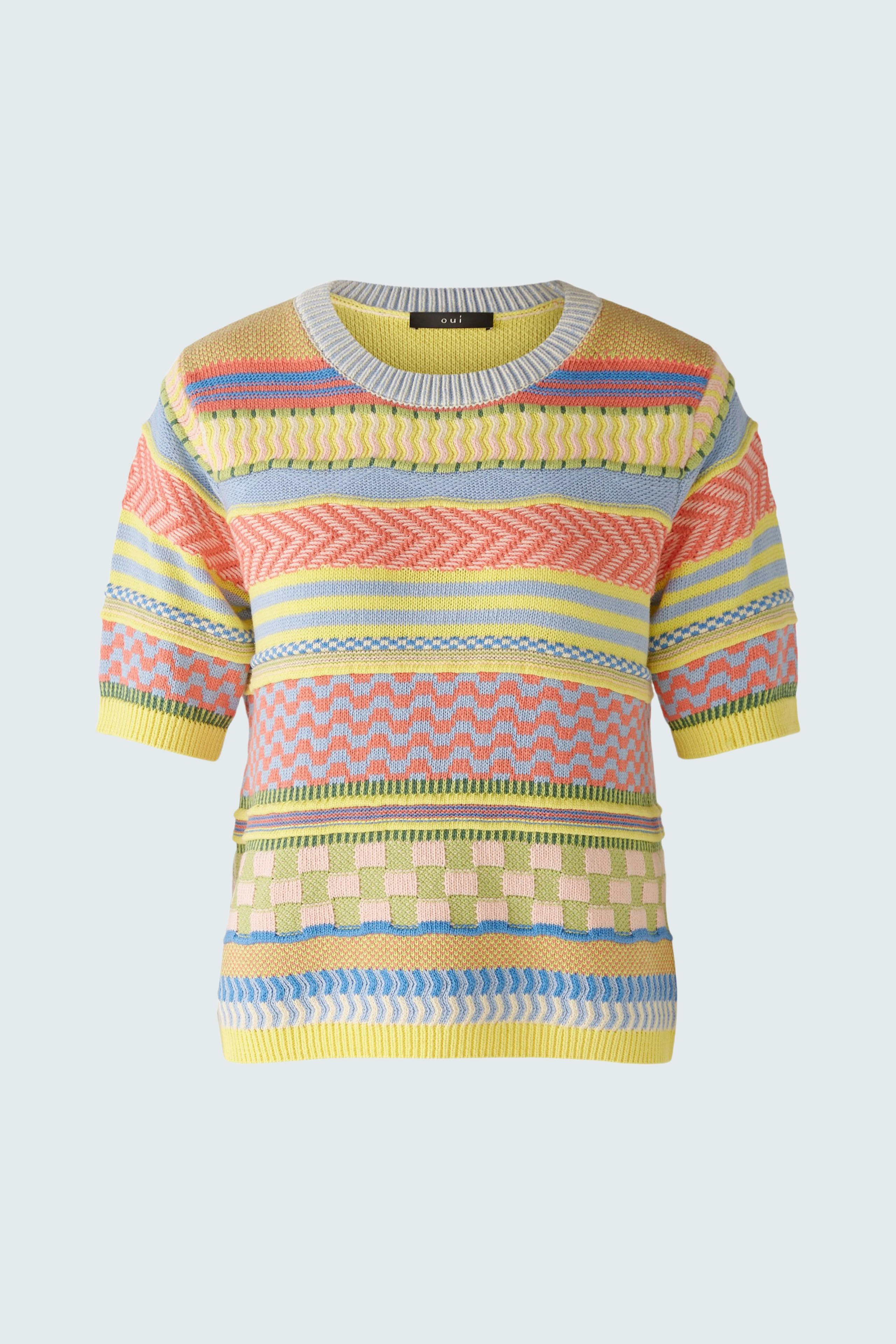 Bild 1 von pullover - light blue yellow in light blue yellow | Oui