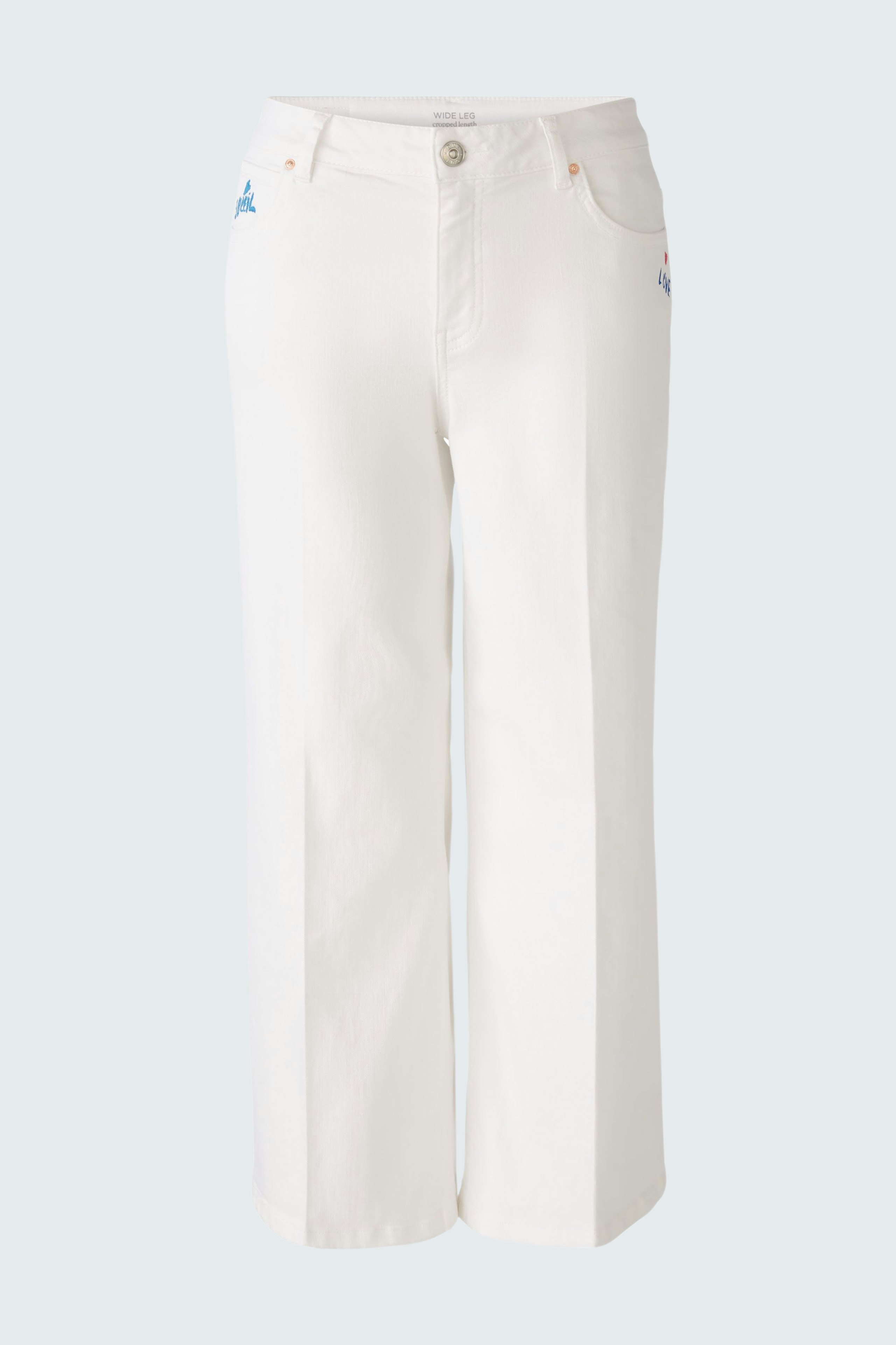 Bild 8 von WIDE LEG jeans - optic white in optic white | Oui