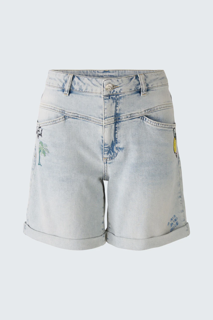 Bild 8 von Bermuda RELAXED - blue denim in blue denim | Oui