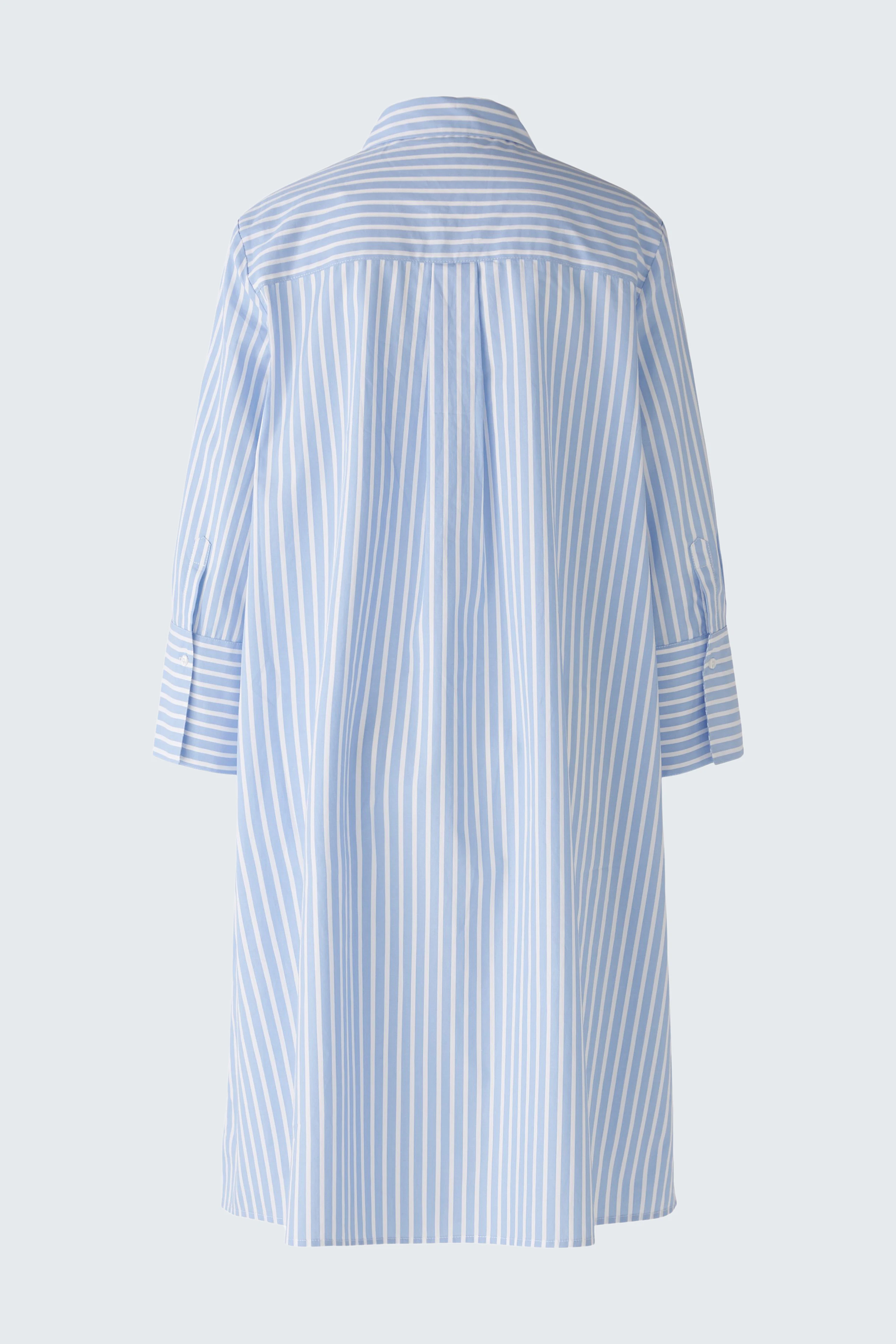 Image 8 of Shirt blouse dress - lightblue white in lightblue white | Oui
