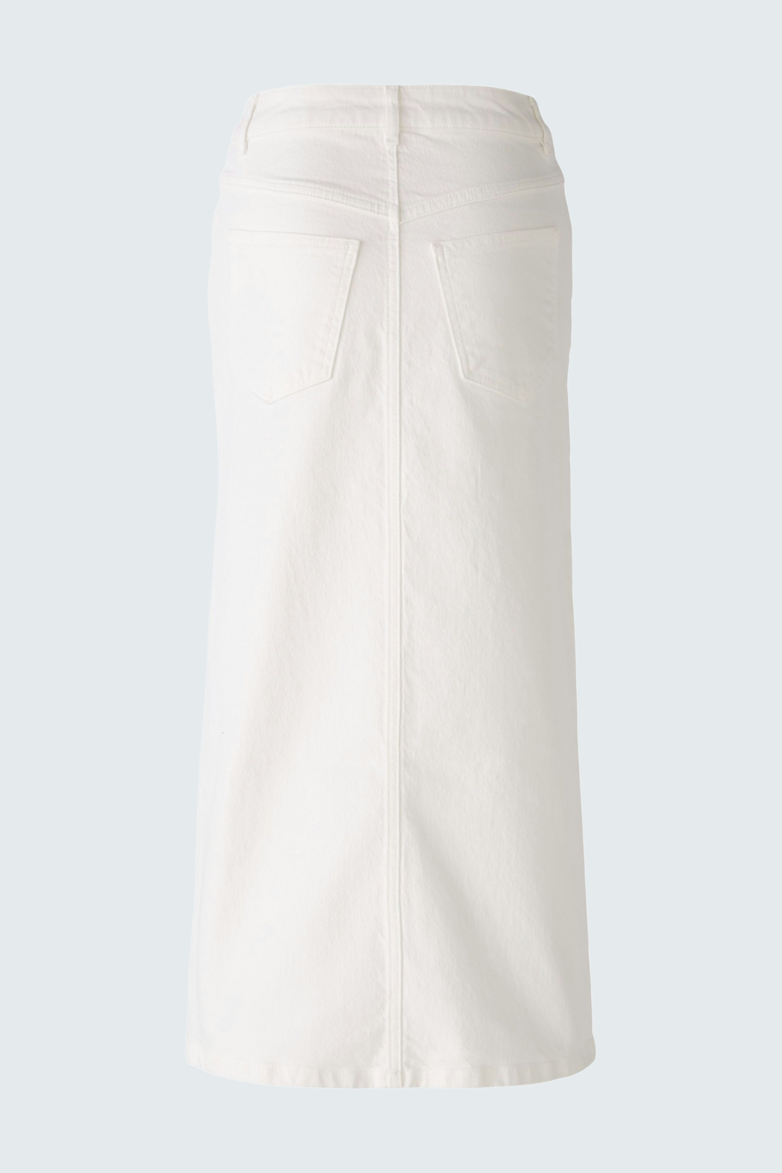 Bild 8 von Denim skirt the maxi - optic white in optic white | Oui